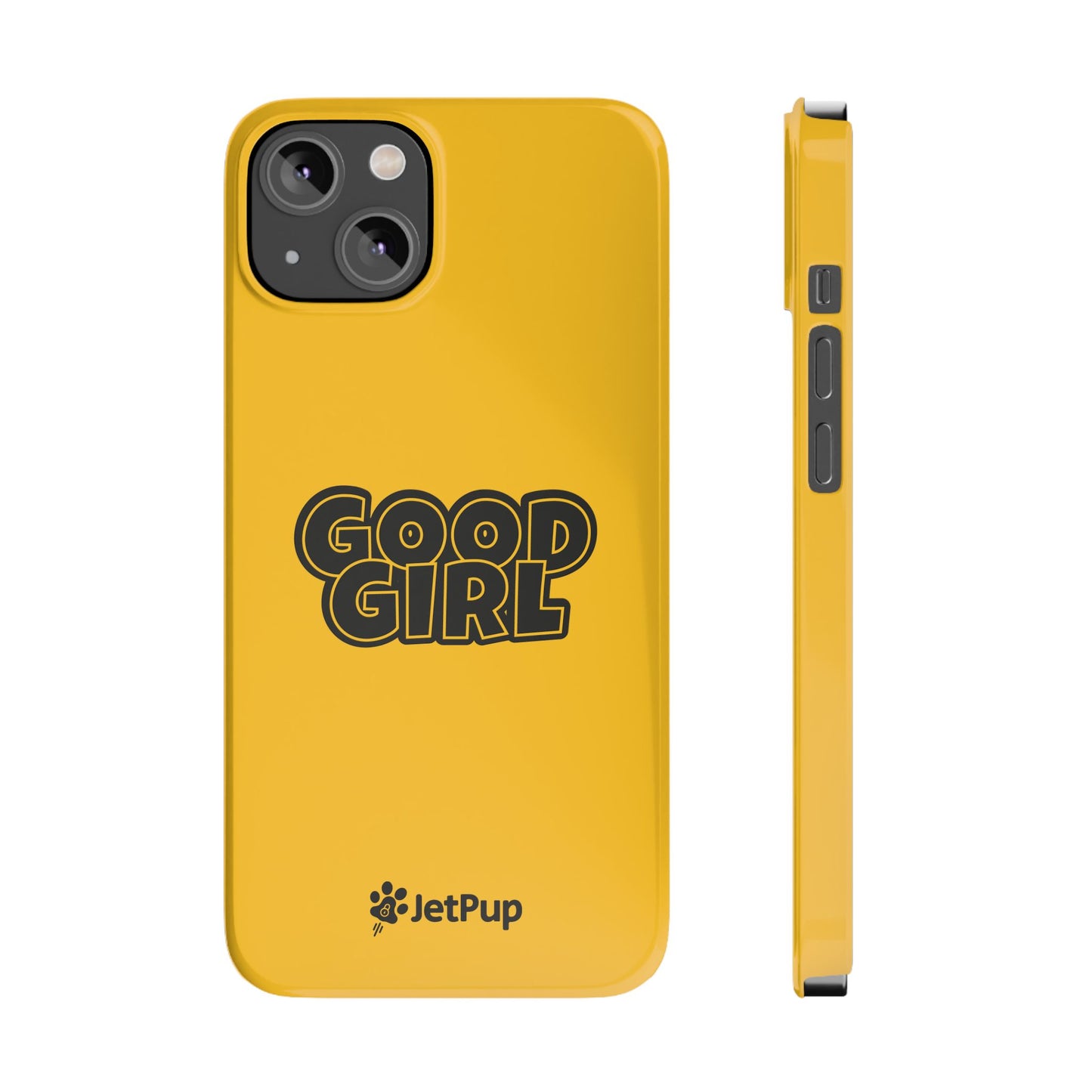 Good Girl Slim iPhone Cases - Yellow