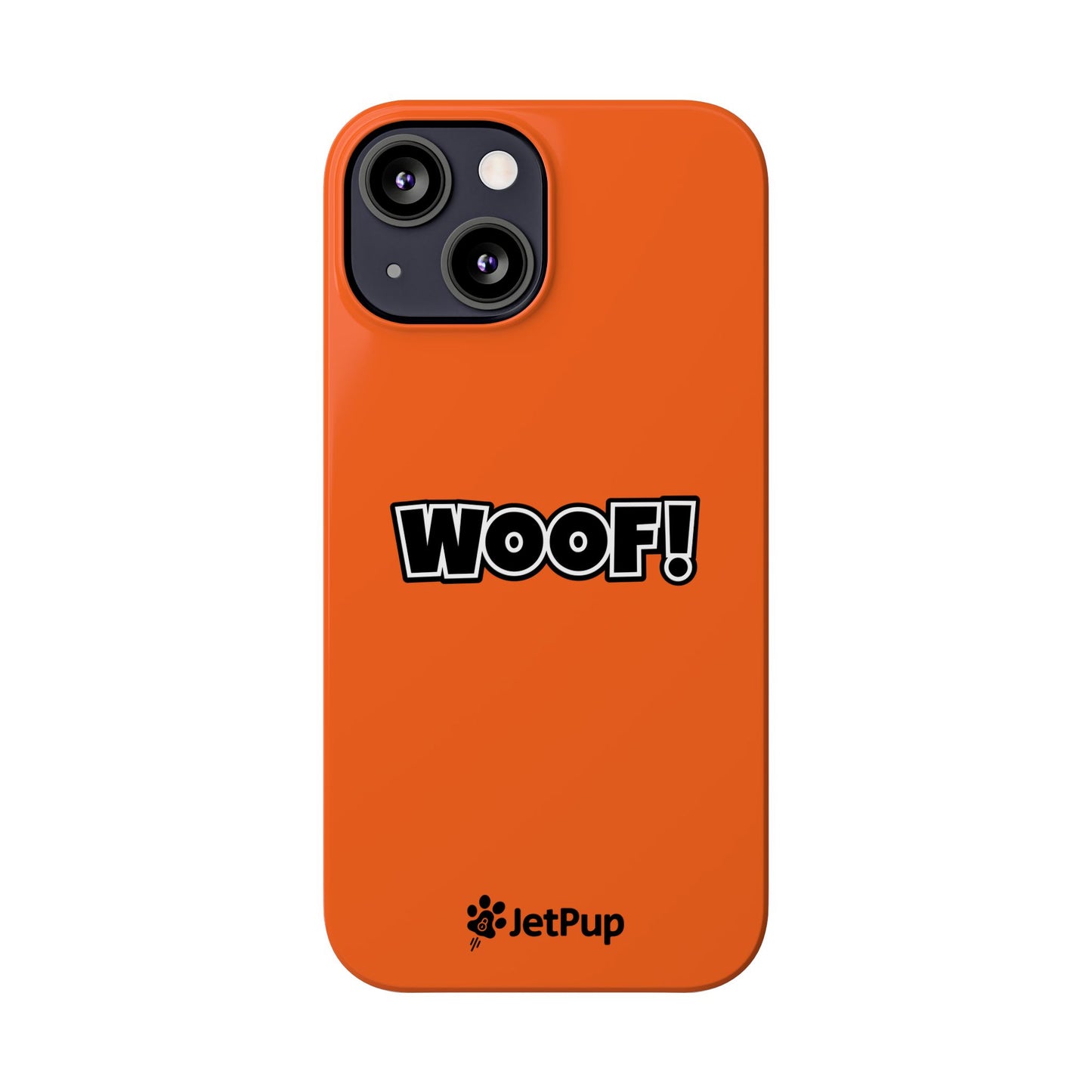 Woof Slim iPhone Cases - Orange