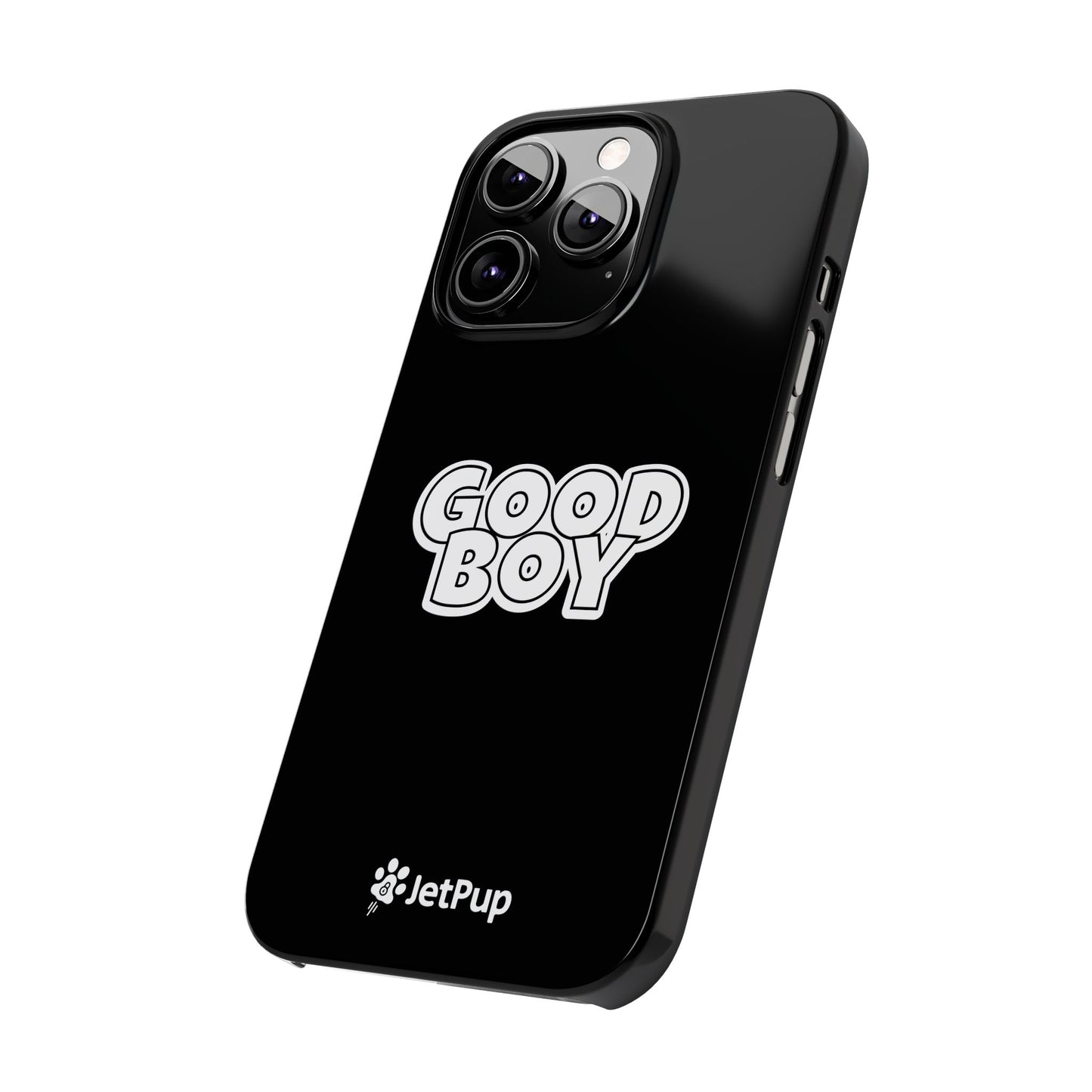 Good Boy Slim iPhone Cases - Black