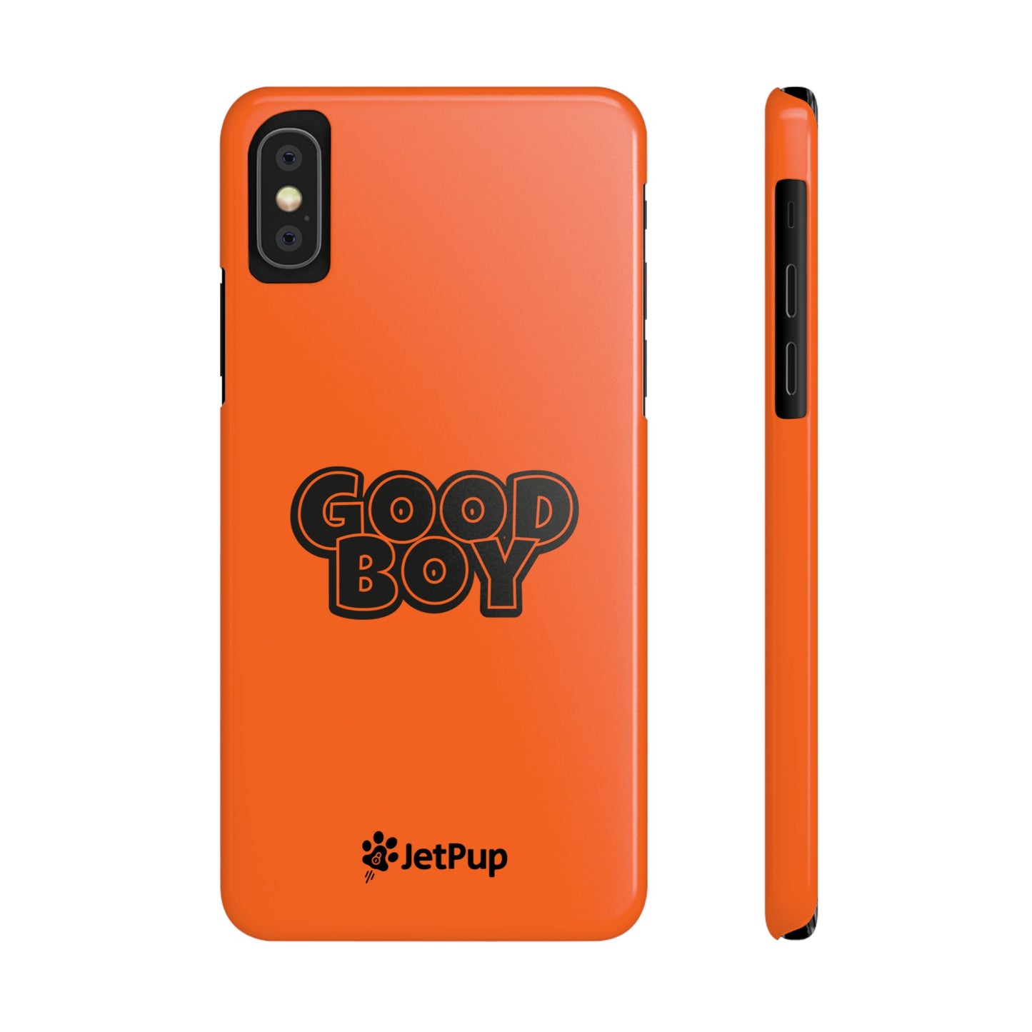 Good Boy Slim iPhone Cases - Orange