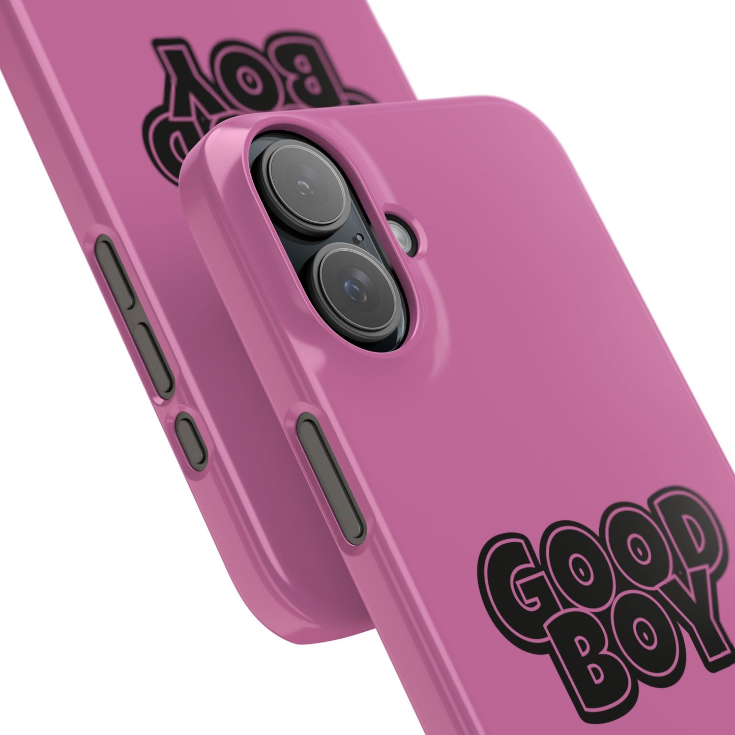 Good Boy Slim iPhone Cases - Pink