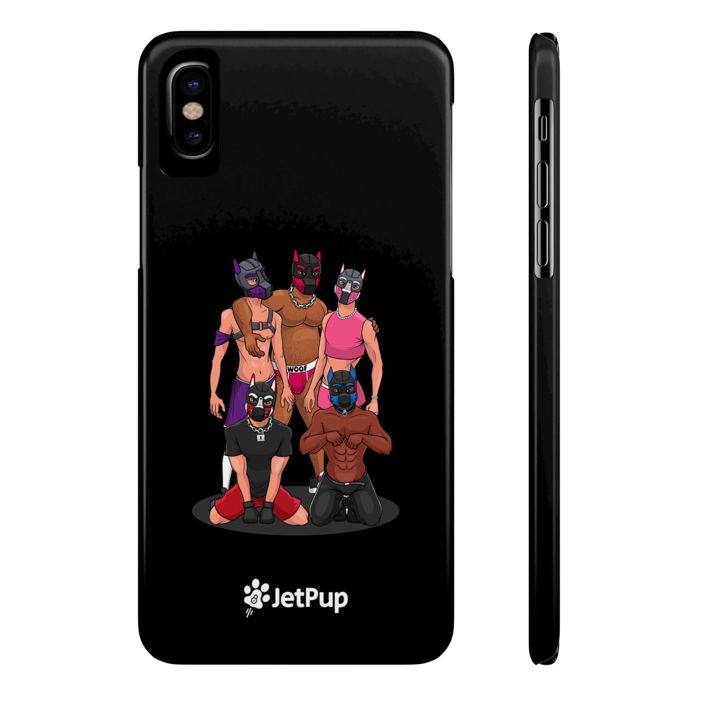 JetPack Slim iPhone Cases - Black