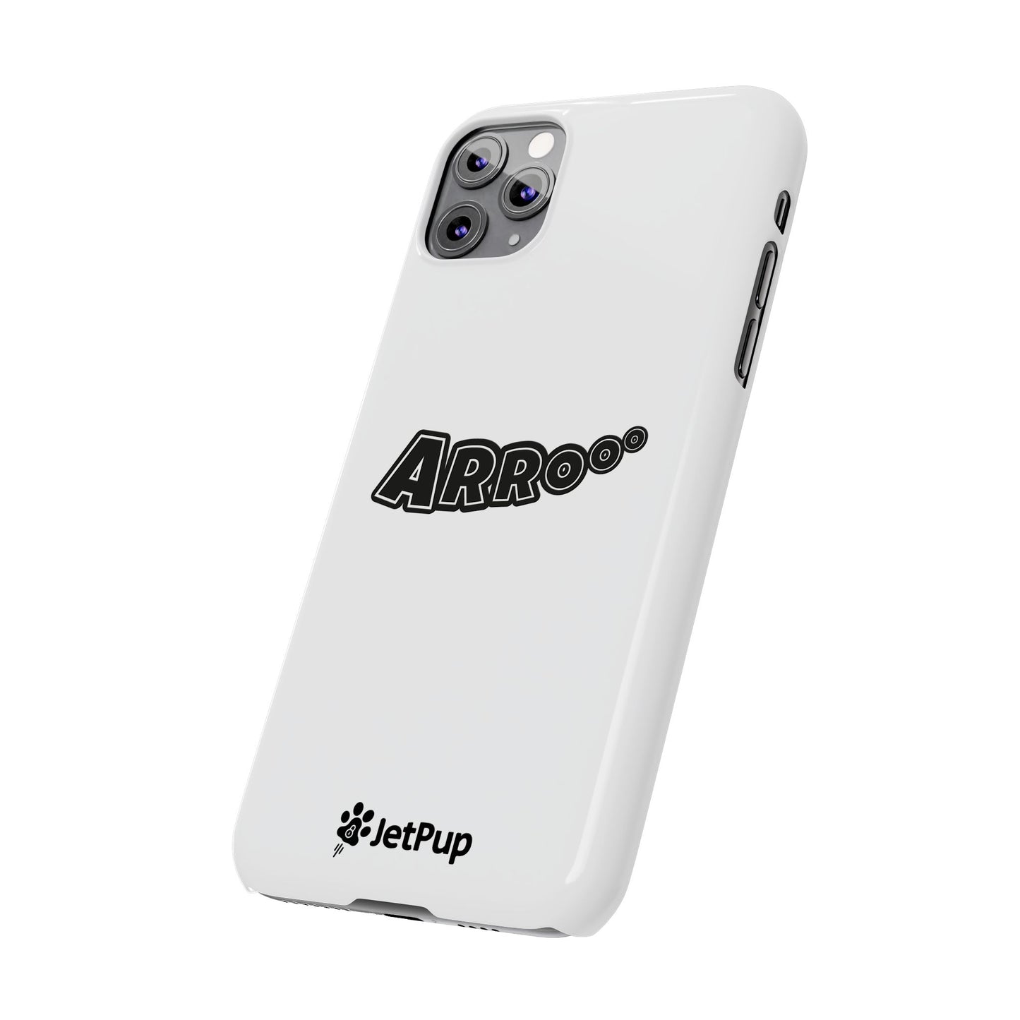 Arrooo Slim iPhone Cases - White