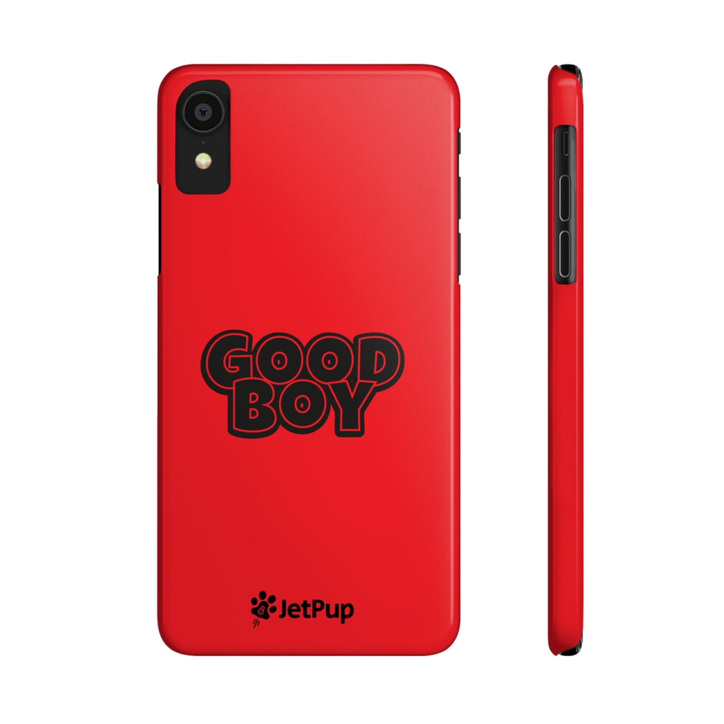 Good Boy Slim iPhone Cases - Red