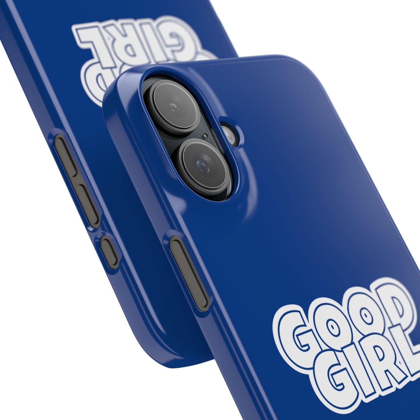 Good Girl Slim iPhone Cases - Blue