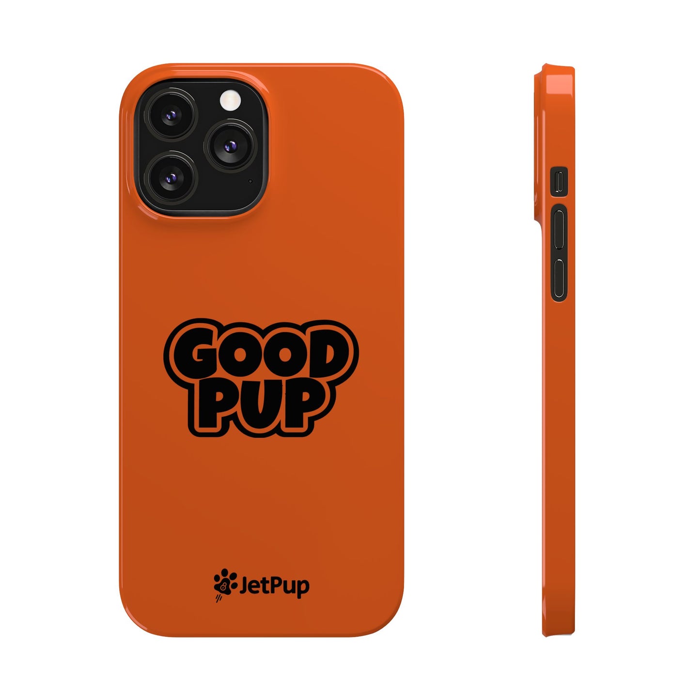 Good Pup Slim iPhone Cases - Orange