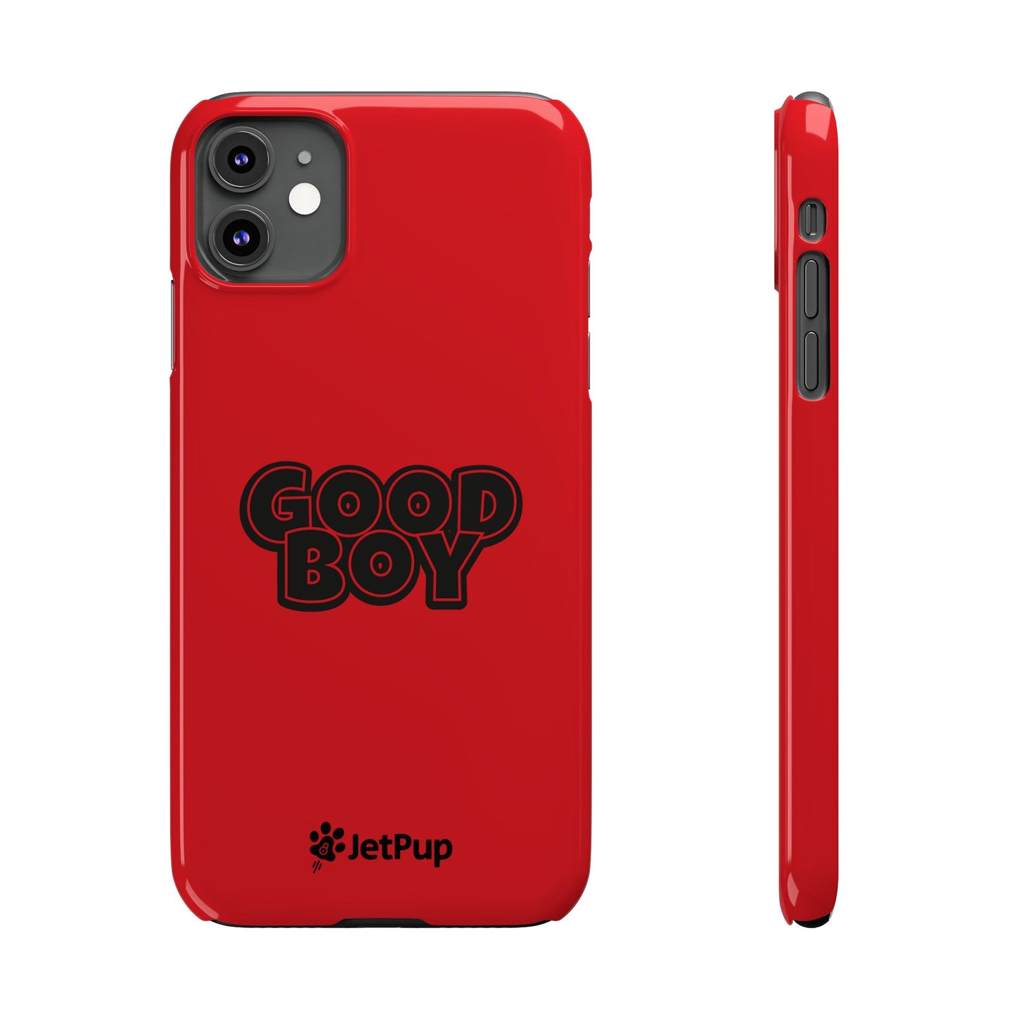 Good Boy Slim iPhone Cases - Red