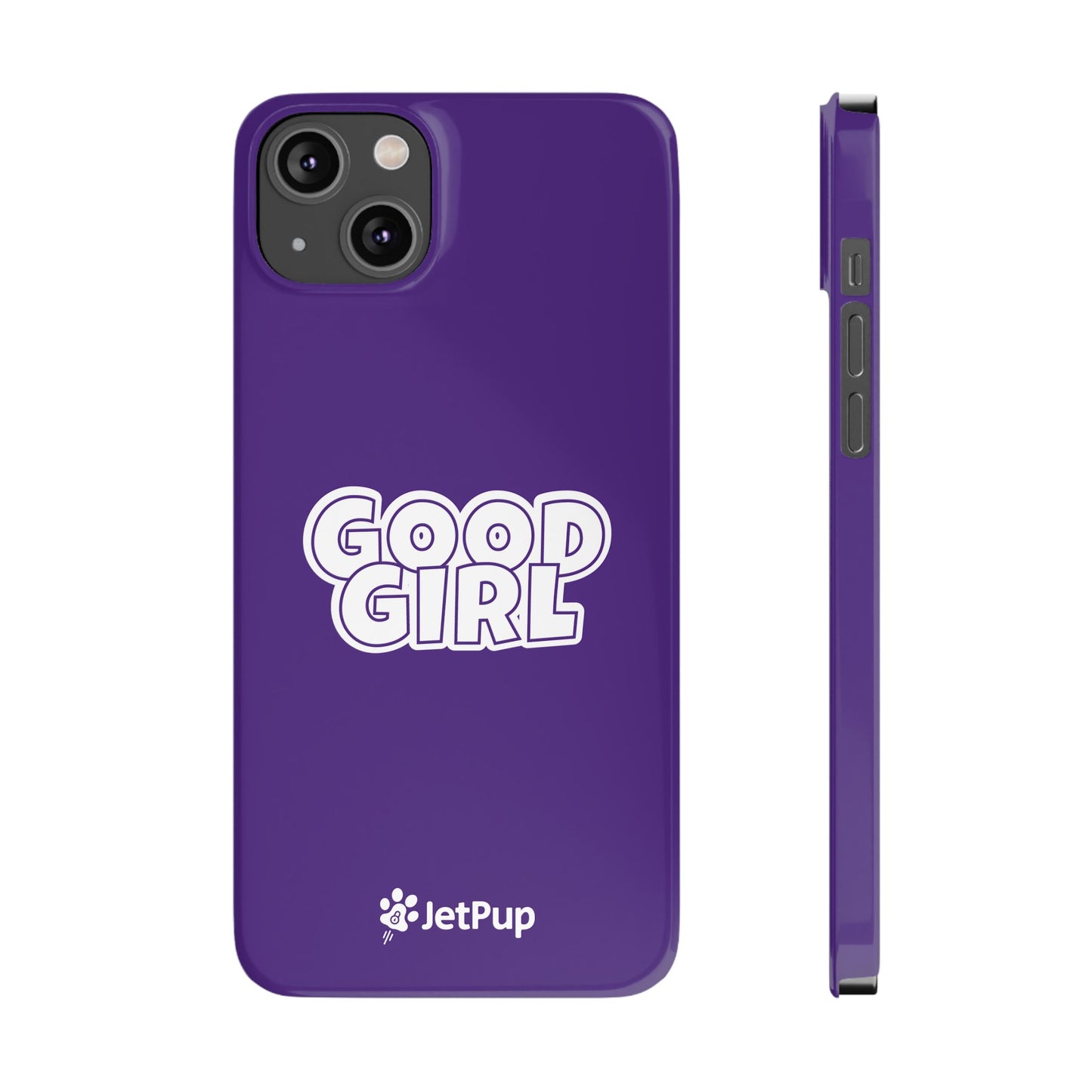 Good Girl Slim iPhone Cases - Purple