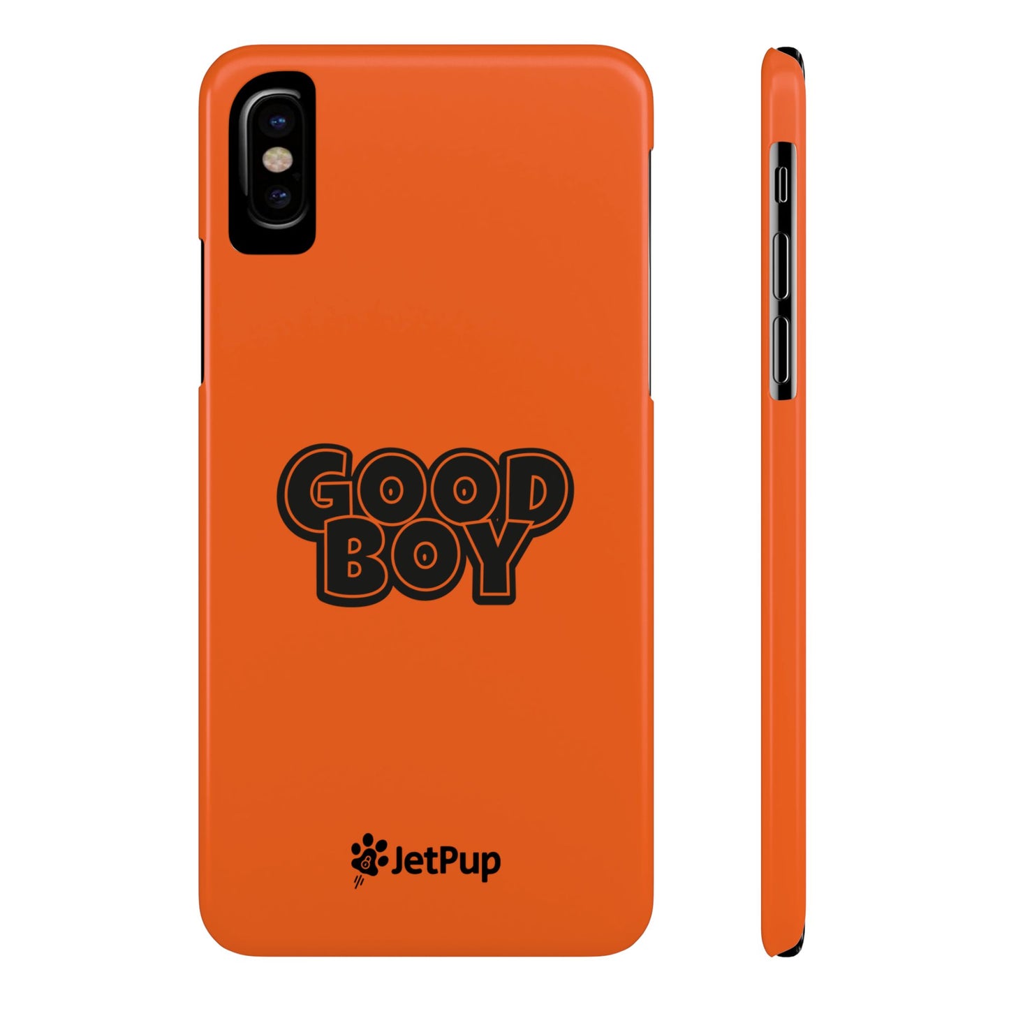 Good Boy Slim iPhone Cases - Orange