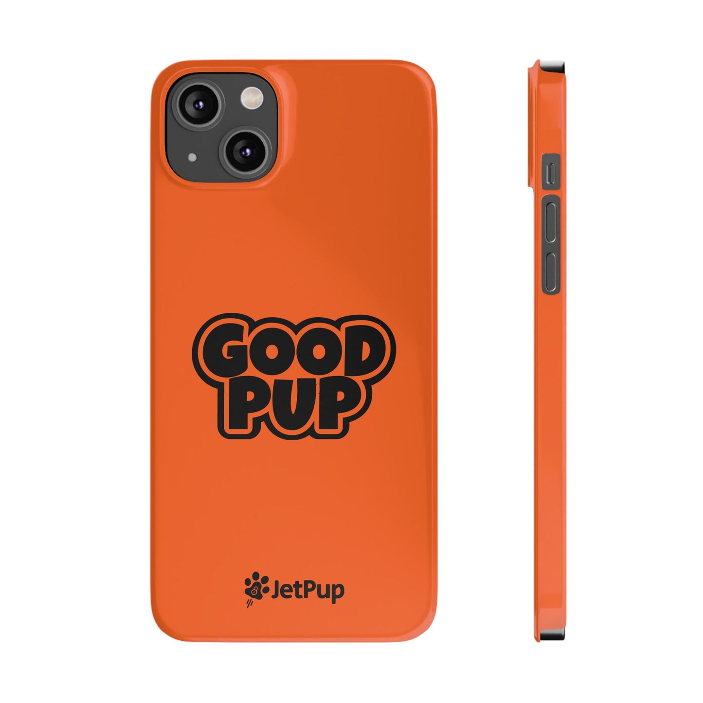 Good Pup Slim iPhone Cases - Orange
