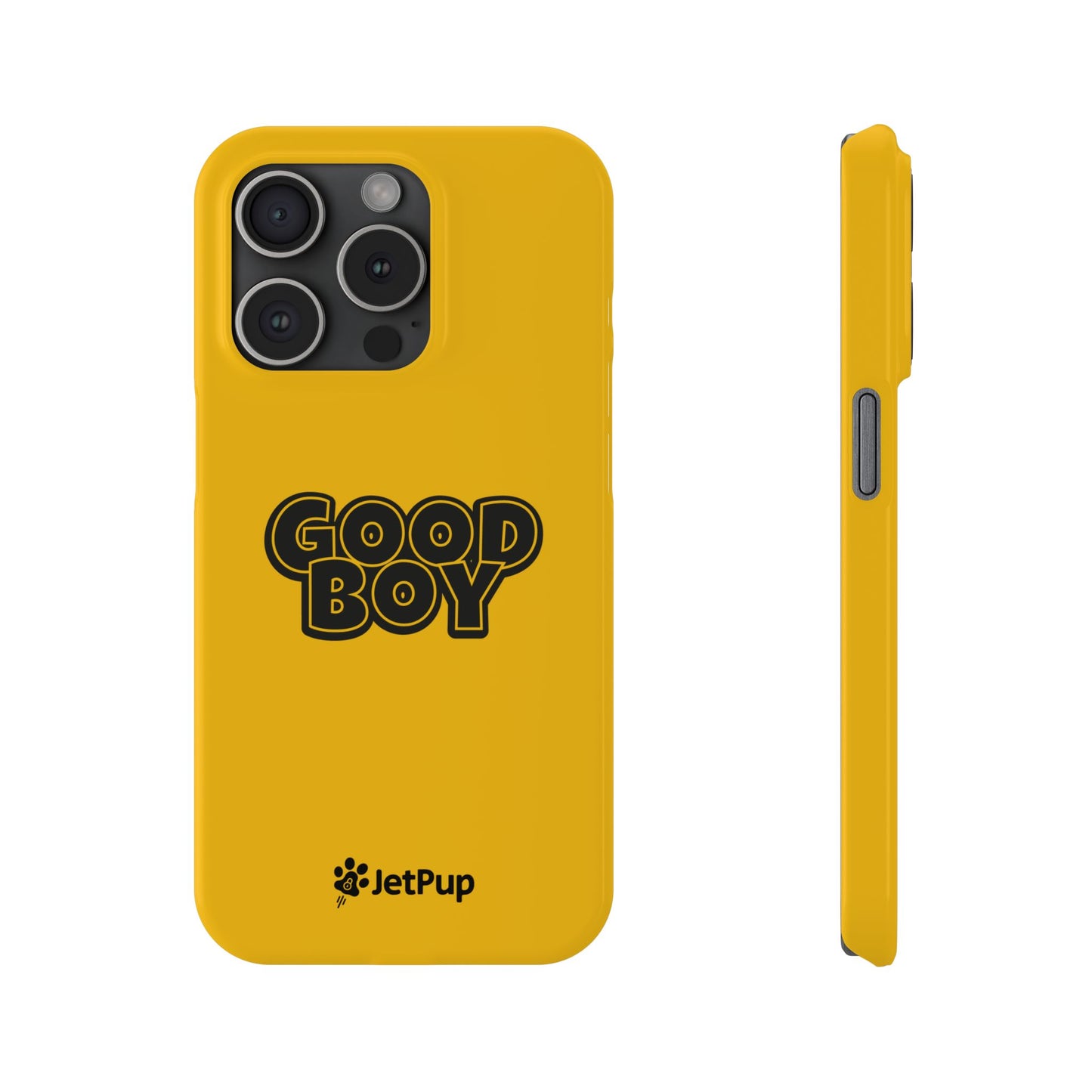 Good Boy Slim iPhone Cases - Yellow
