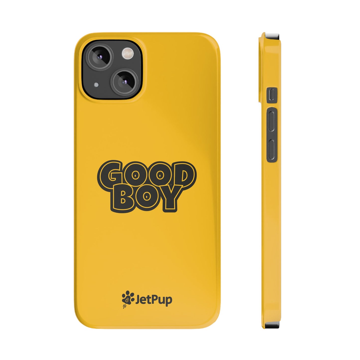 Good Boy Slim iPhone Cases - Yellow