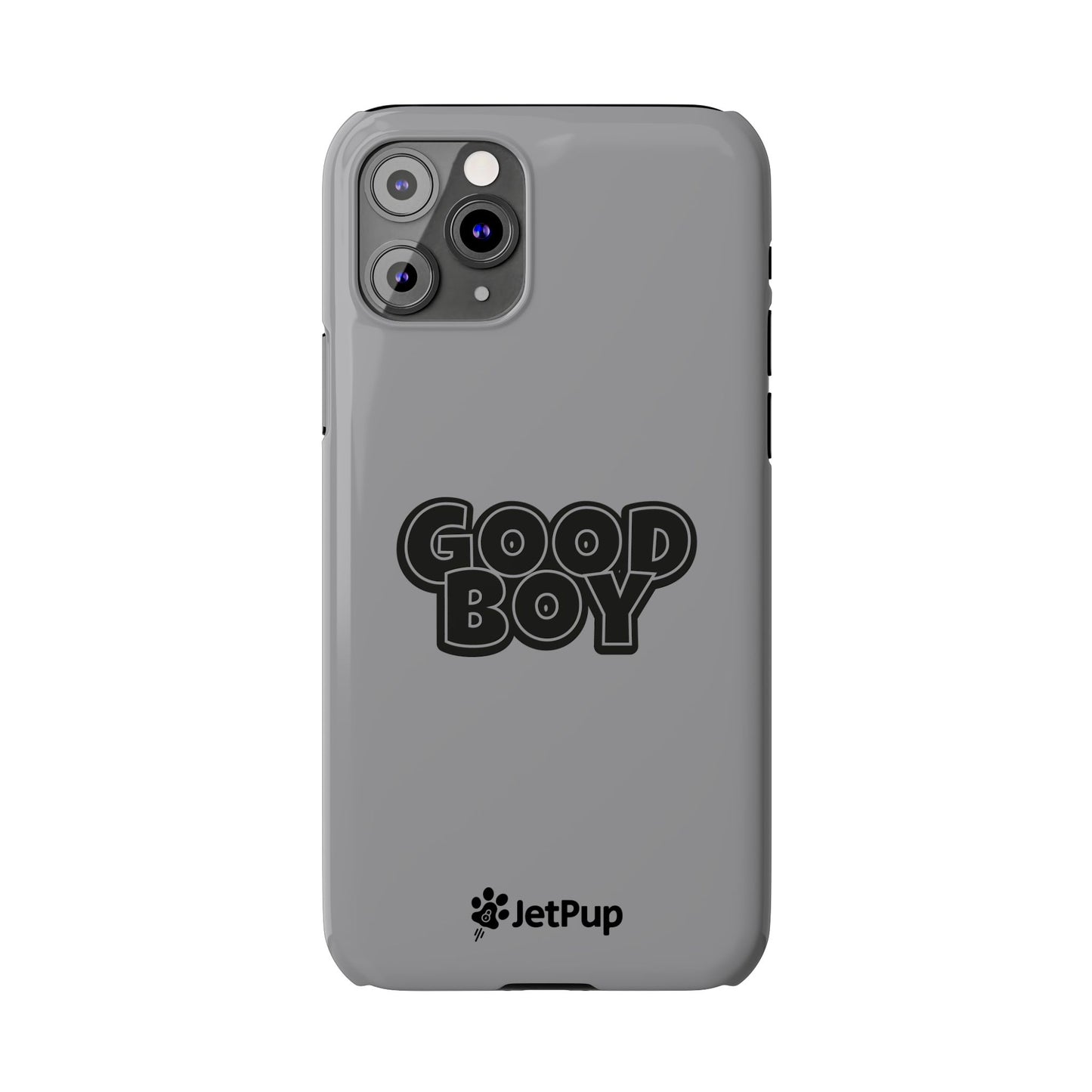 Good Boy Slim iPhone Cases - Grey