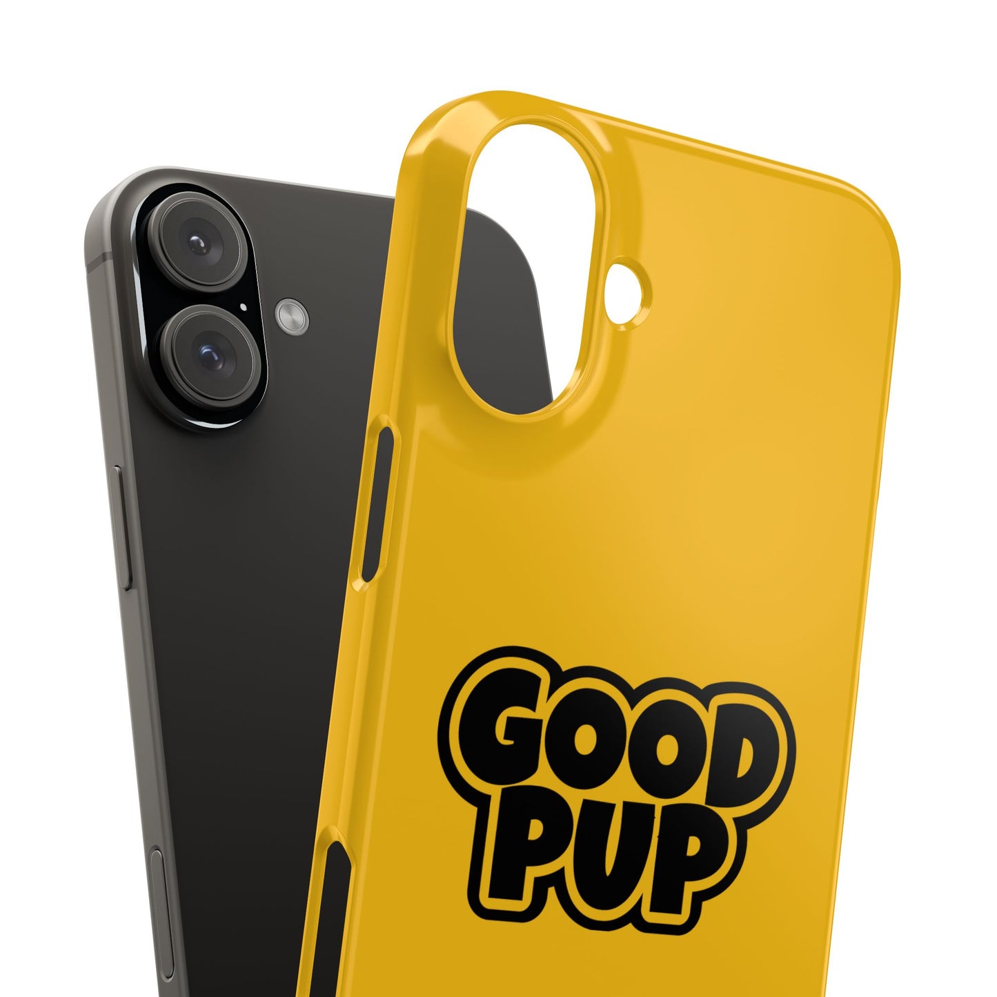 Good Pup Slim iPhone Cases - Yellow