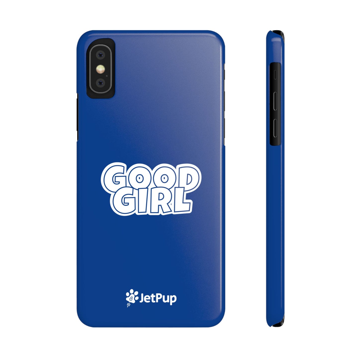 Good Girl Slim iPhone Cases - Blue