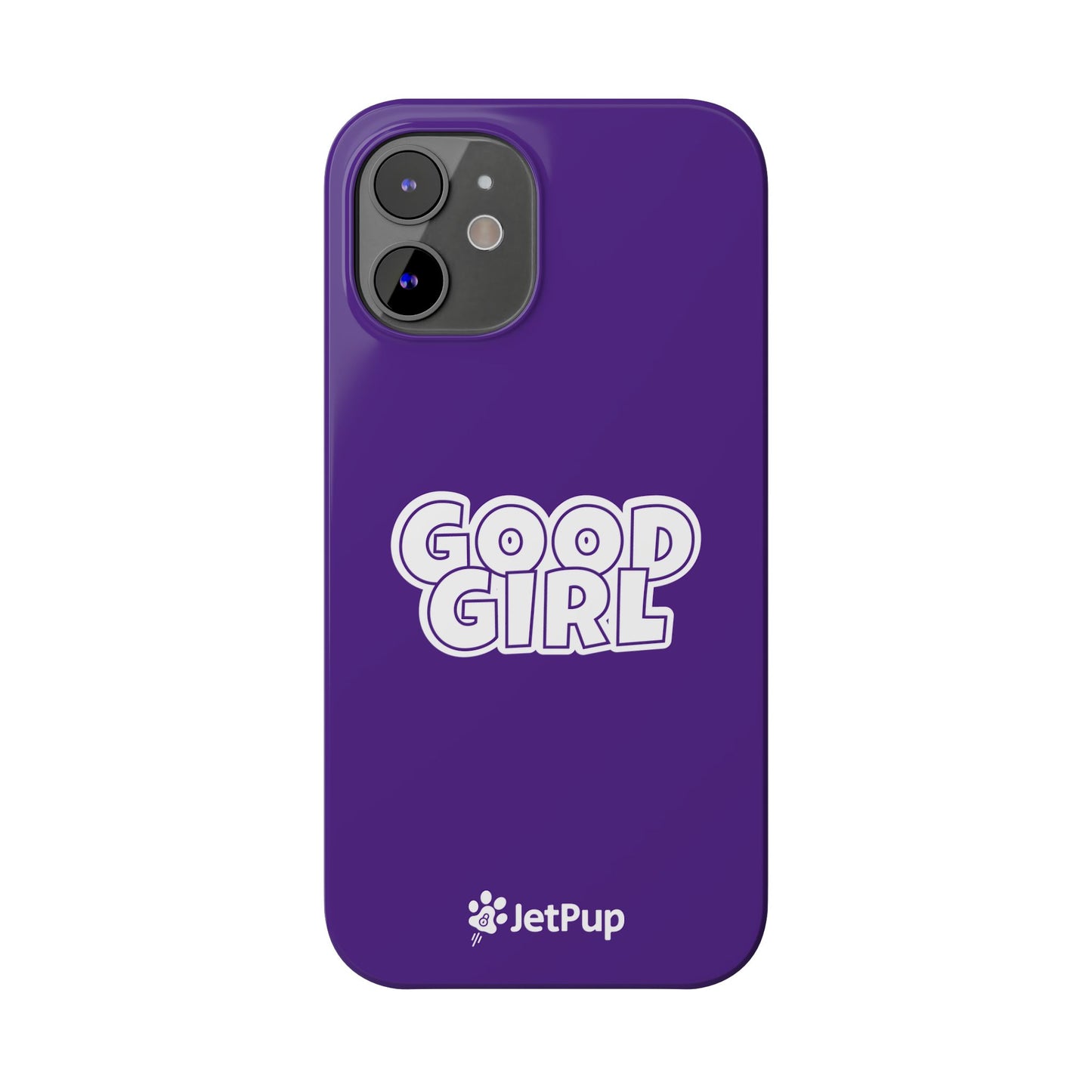Good Girl Slim iPhone Cases - Purple