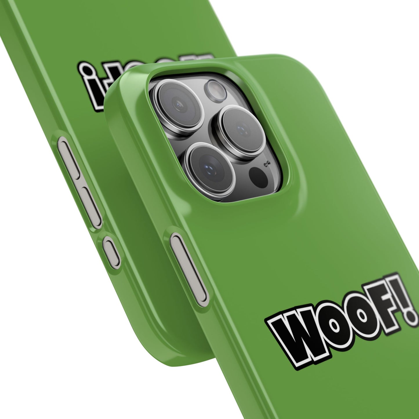 Woof Slim iPhone Cases - Green