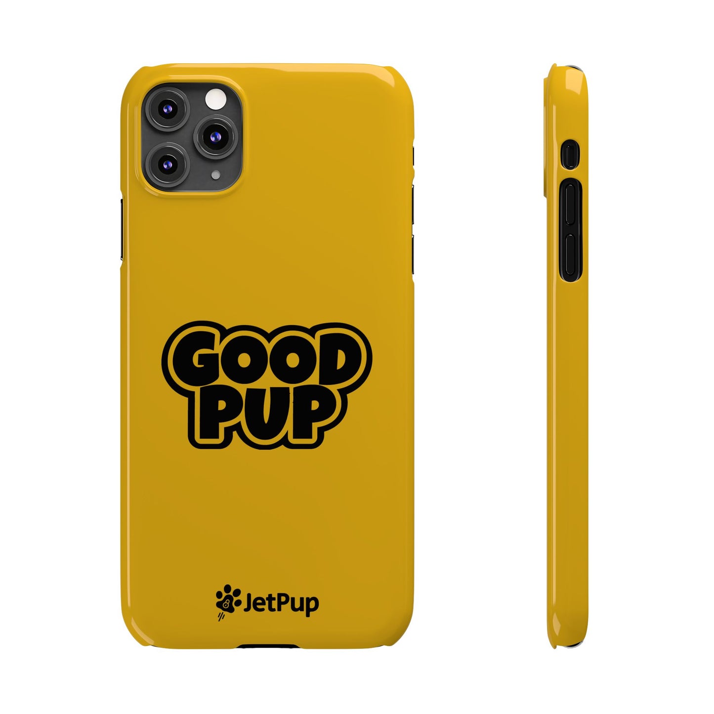 Good Pup Slim iPhone Cases - Yellow