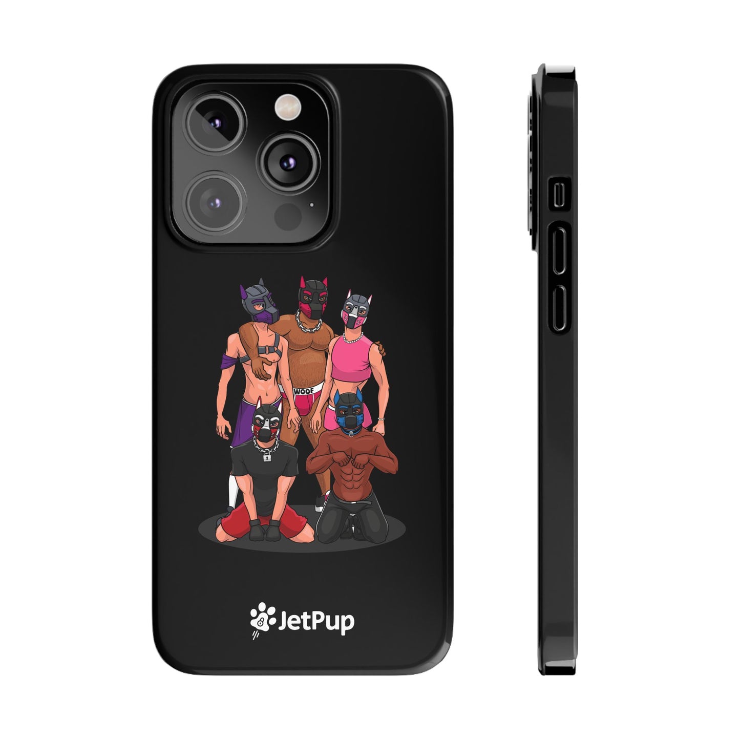 JetPack Slim iPhone Cases - Black