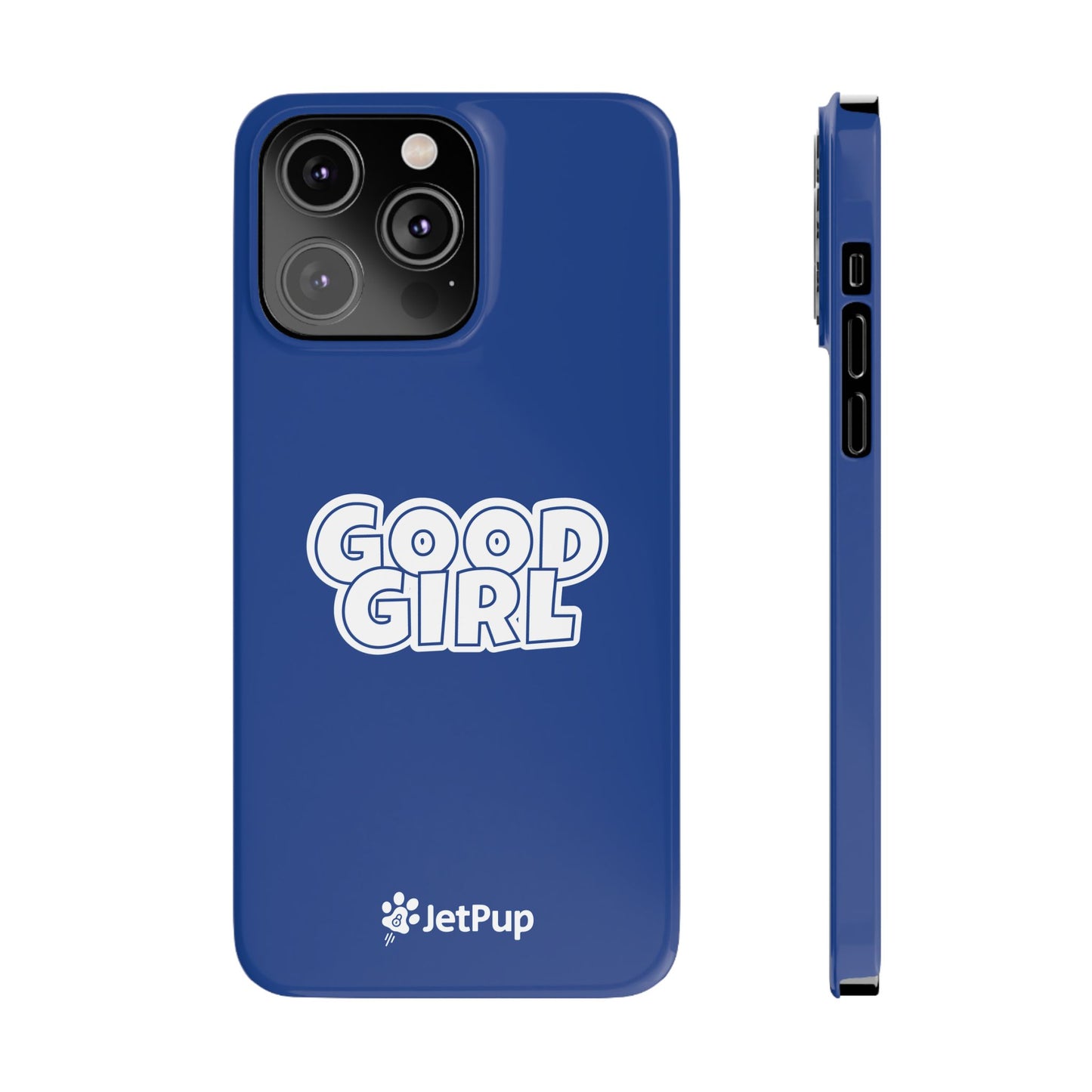 Good Girl Slim iPhone Cases - Blue