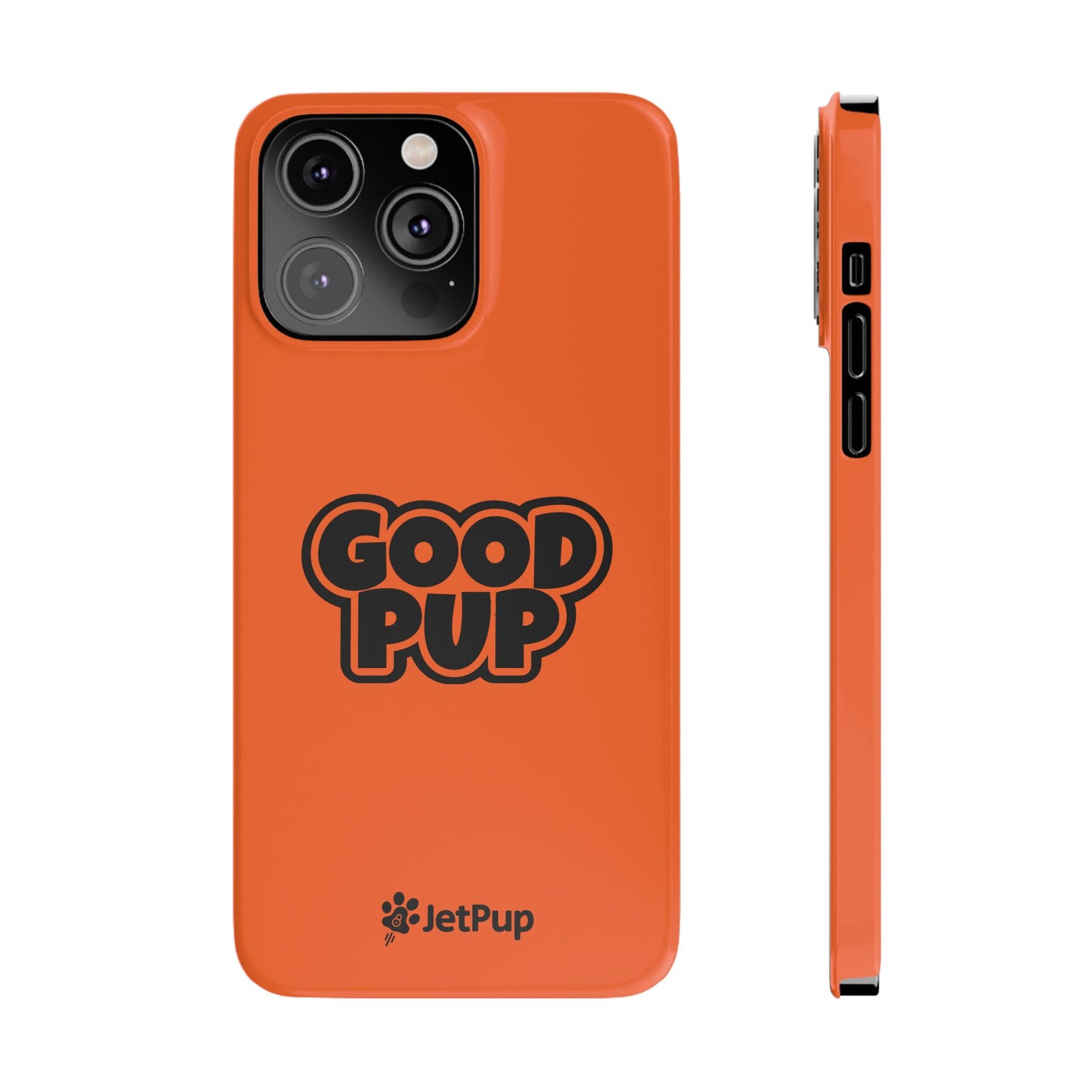 Good Pup Slim iPhone Cases - Orange