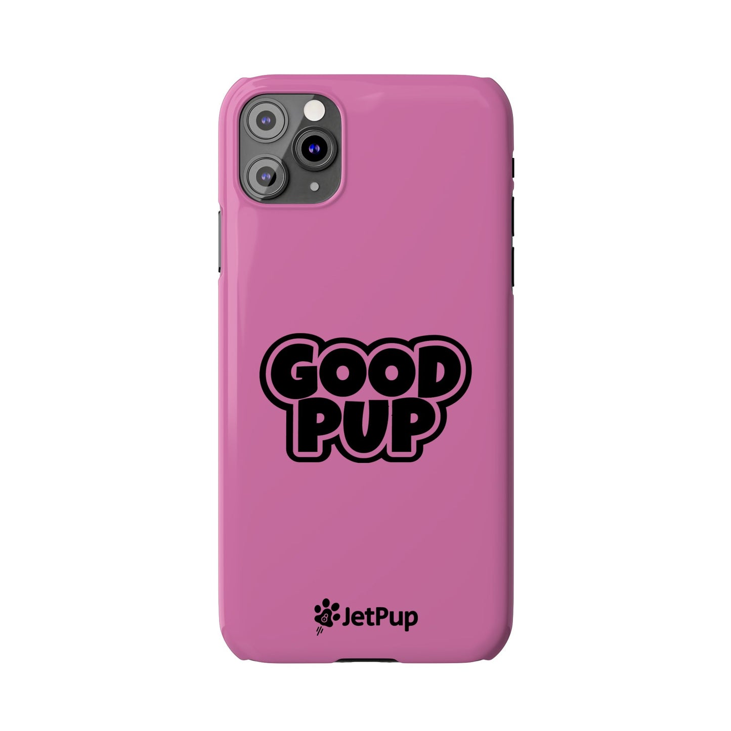 Good Pup Slim iPhone Cases - Pink
