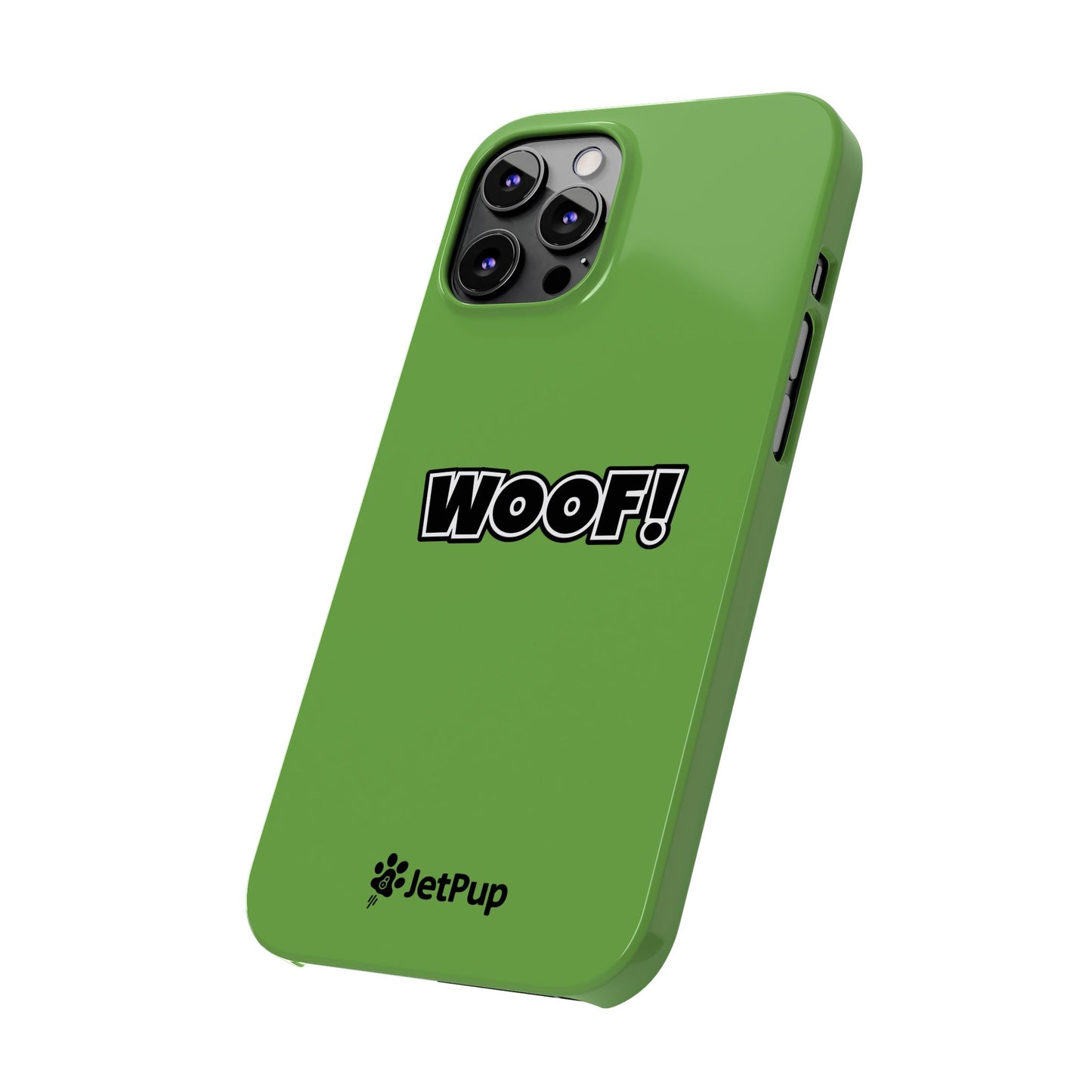 Woof Slim iPhone Cases - Green