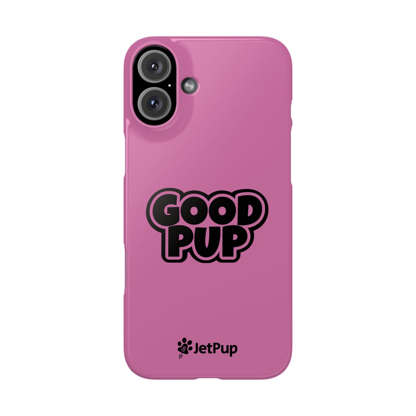Good Pup Slim iPhone Cases - Pink
