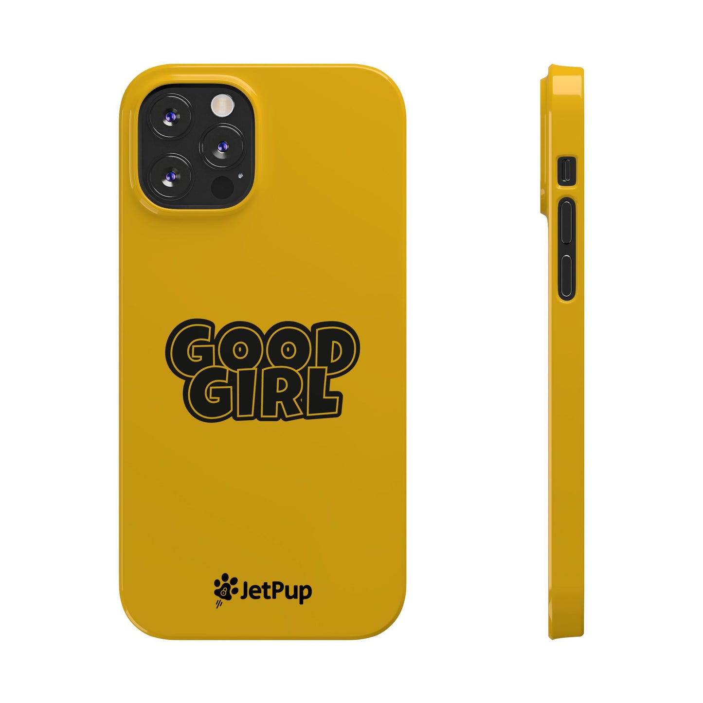 Good Girl Slim iPhone Cases - Yellow