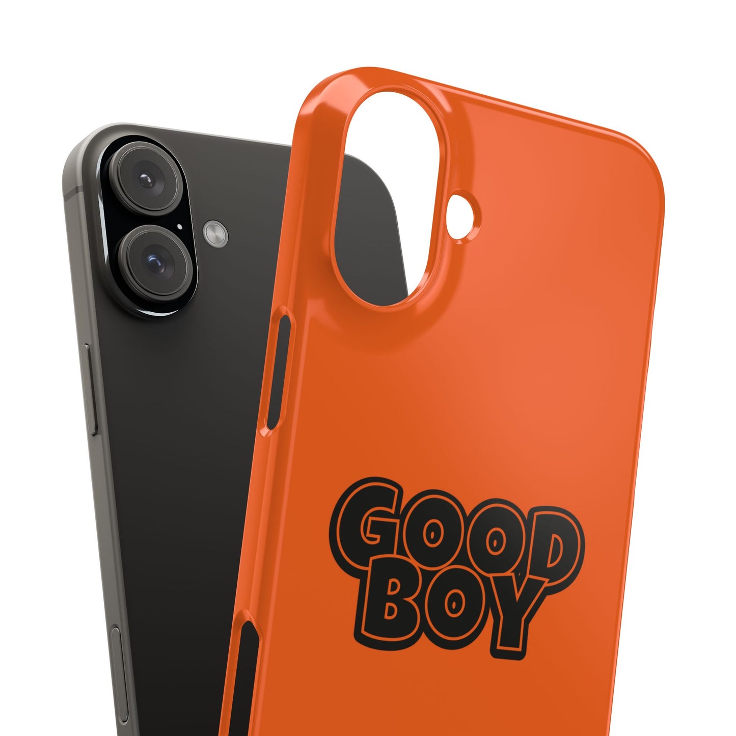 Good Boy Slim iPhone Cases - Orange