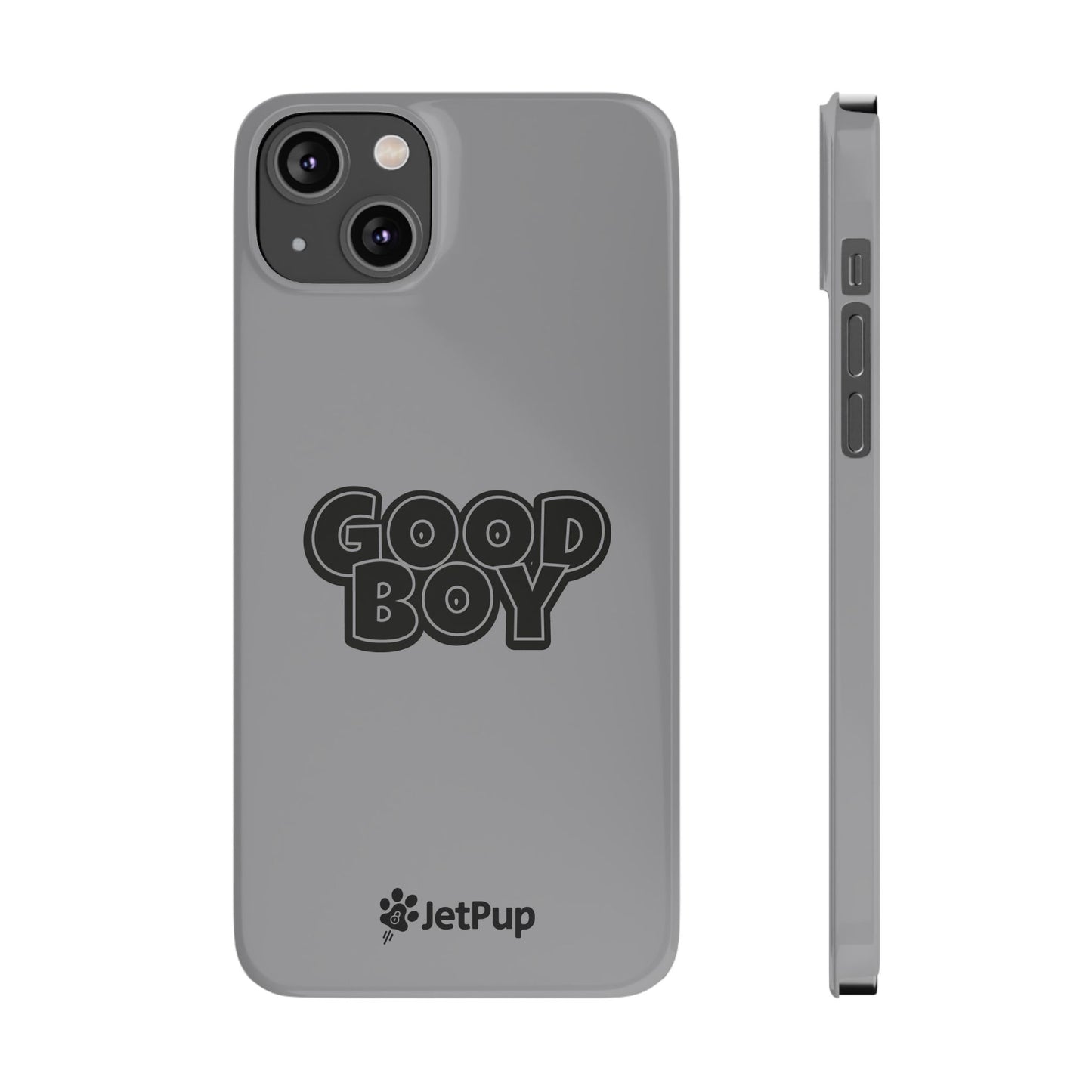 Good Boy Slim iPhone Cases - Grey