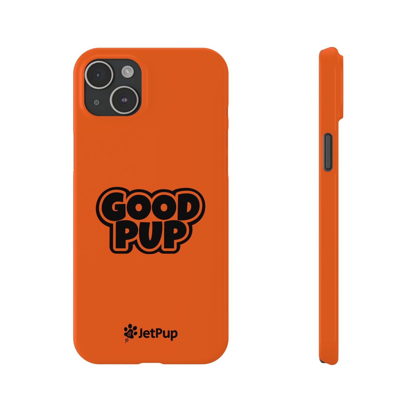 Good Pup Slim iPhone Cases - Orange