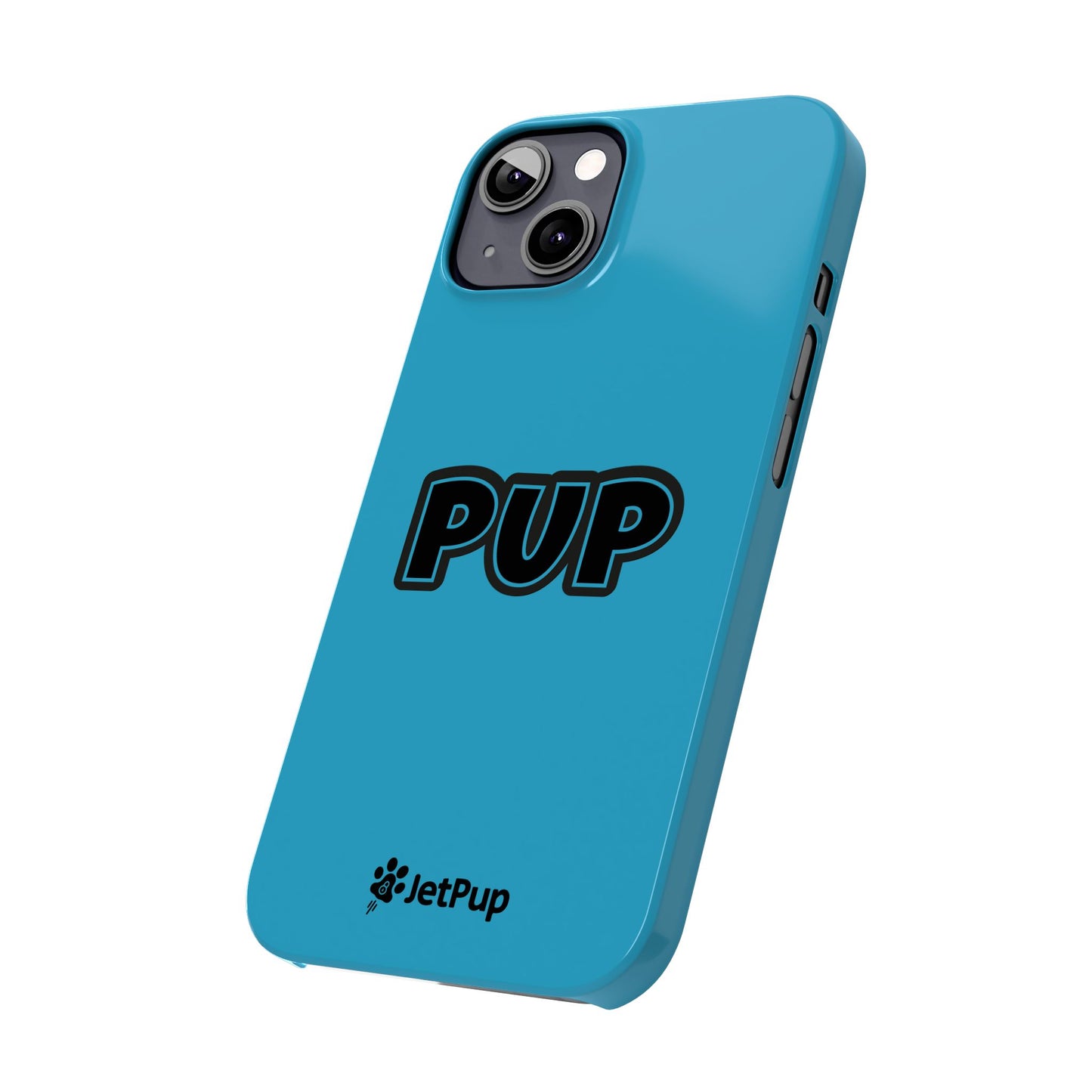 Pup Slim iPhone Cases - Turquoise