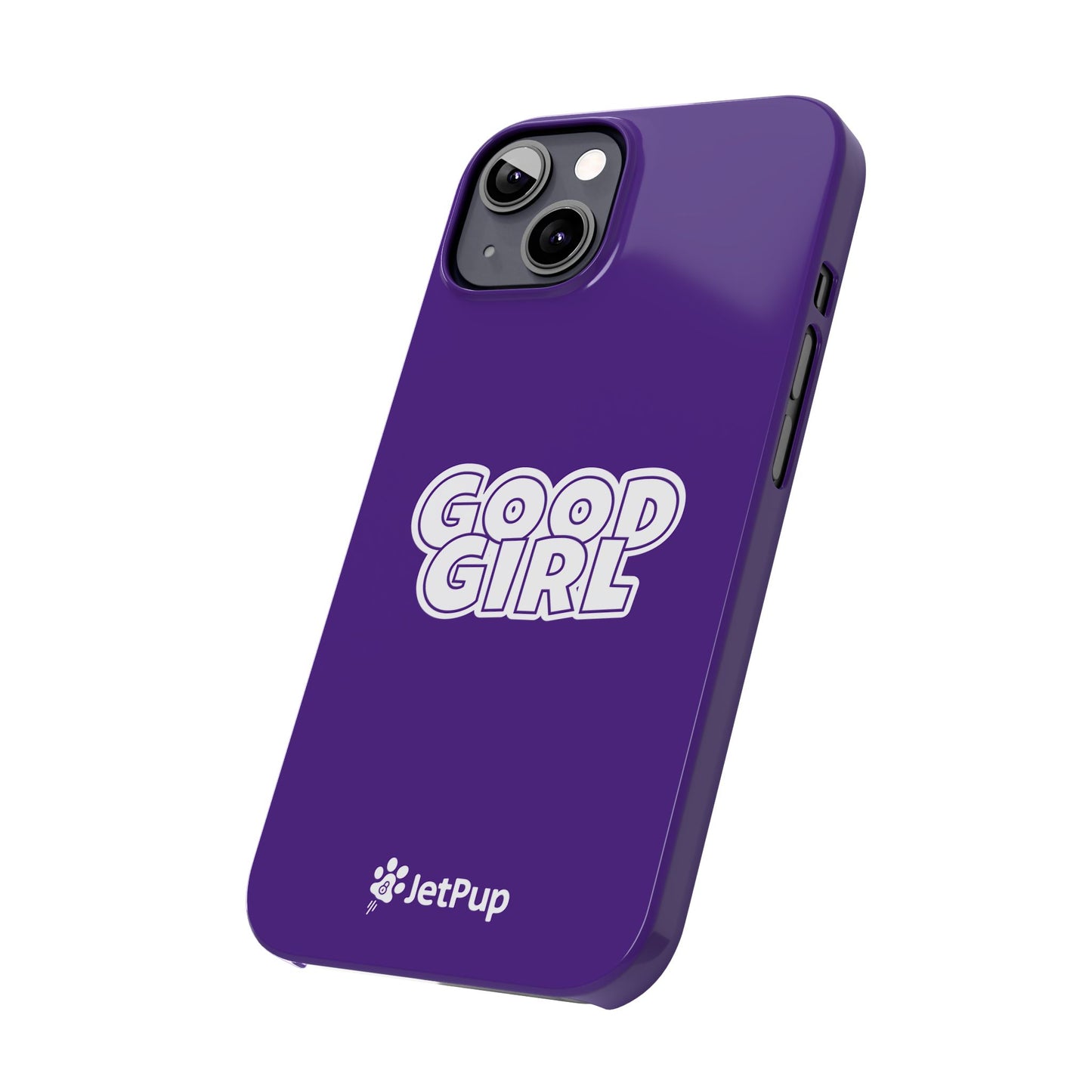 Good Girl Slim iPhone Cases - Purple