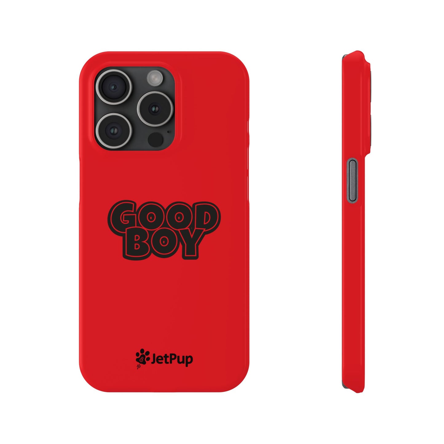 Good Boy Slim iPhone Cases - Red