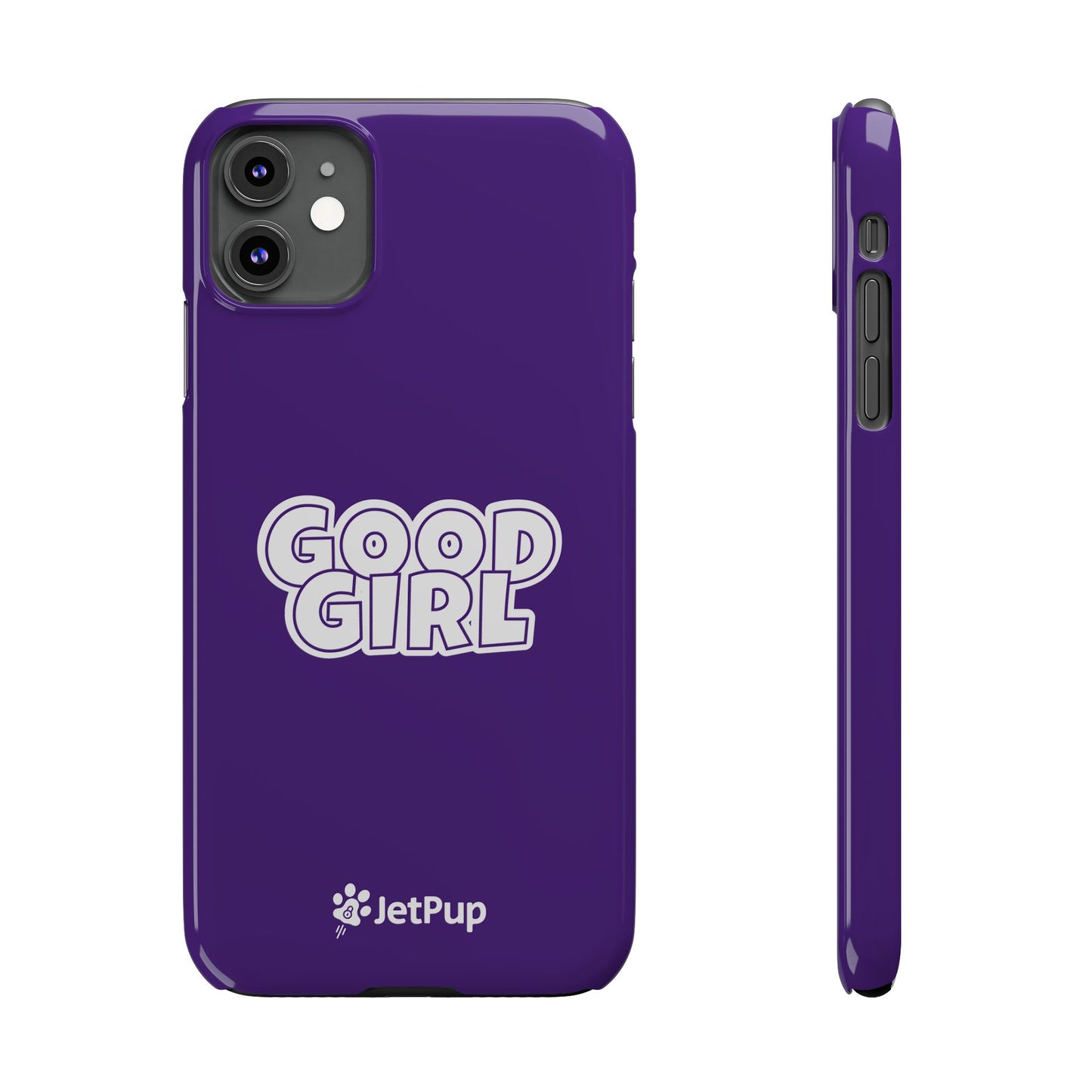 Good Girl Slim iPhone Cases - Purple