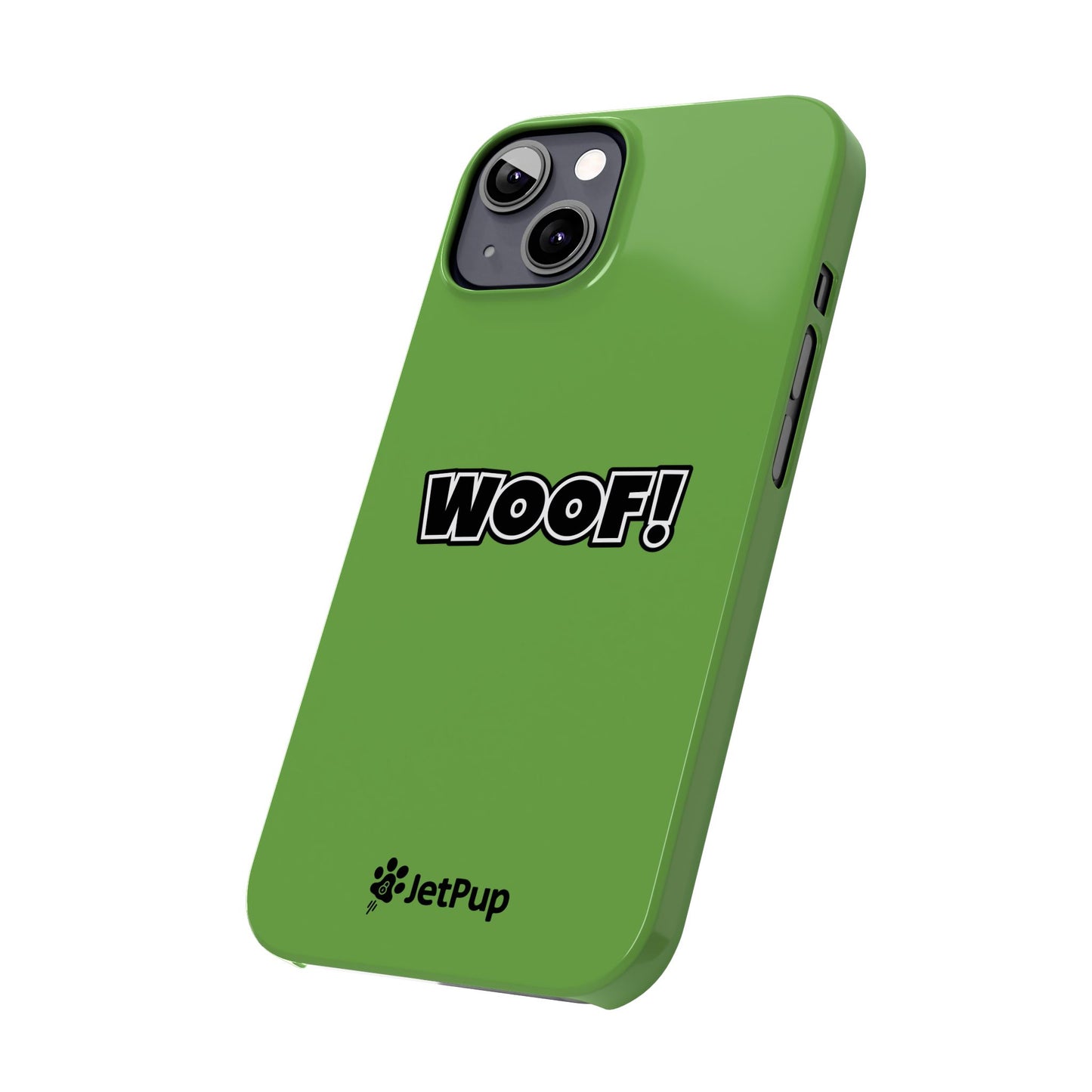 Woof Slim iPhone Cases - Green