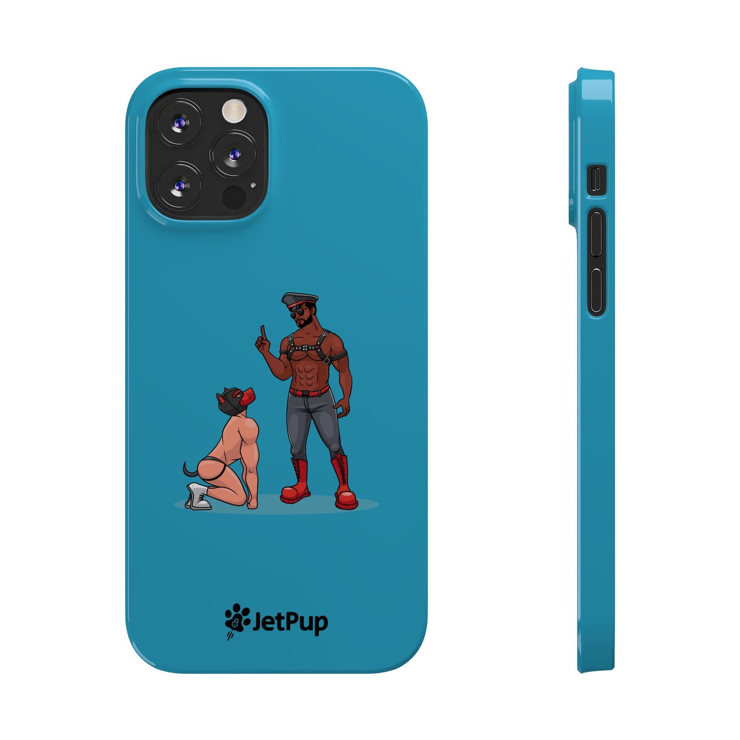 Sir & Pup Slim iPhone Cases - Turquoise