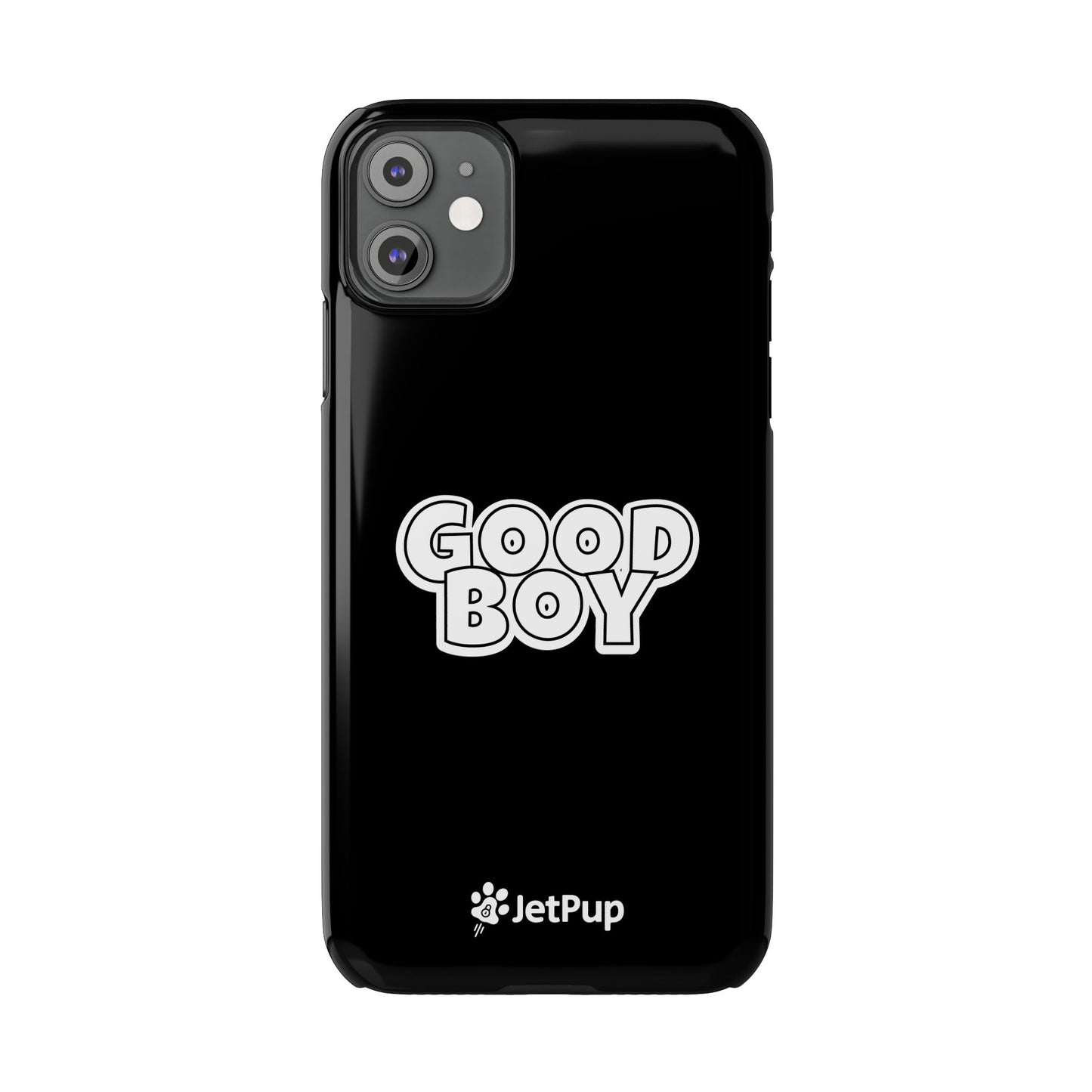 Good Boy Slim iPhone Cases - Black