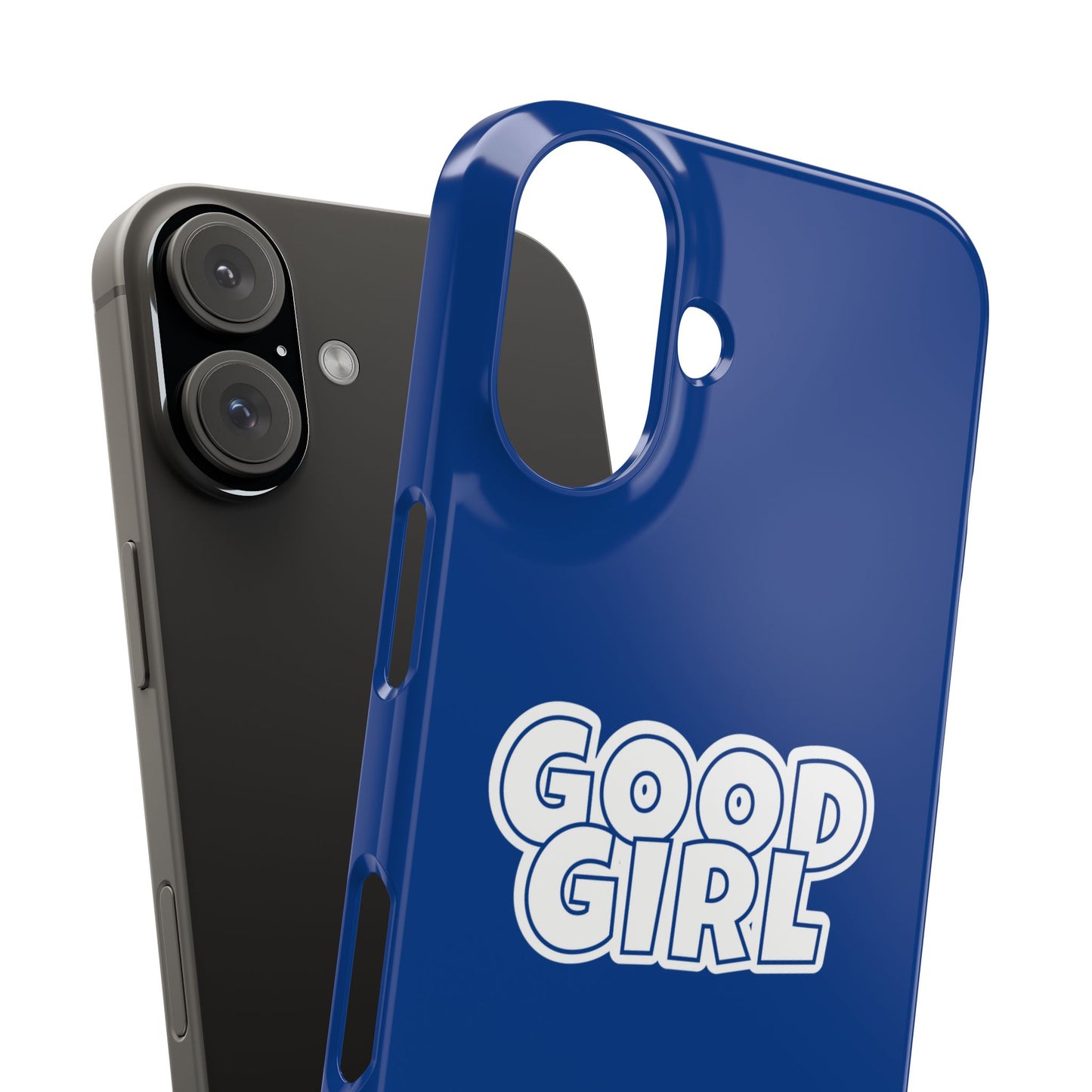 Good Girl Slim iPhone Cases - Blue