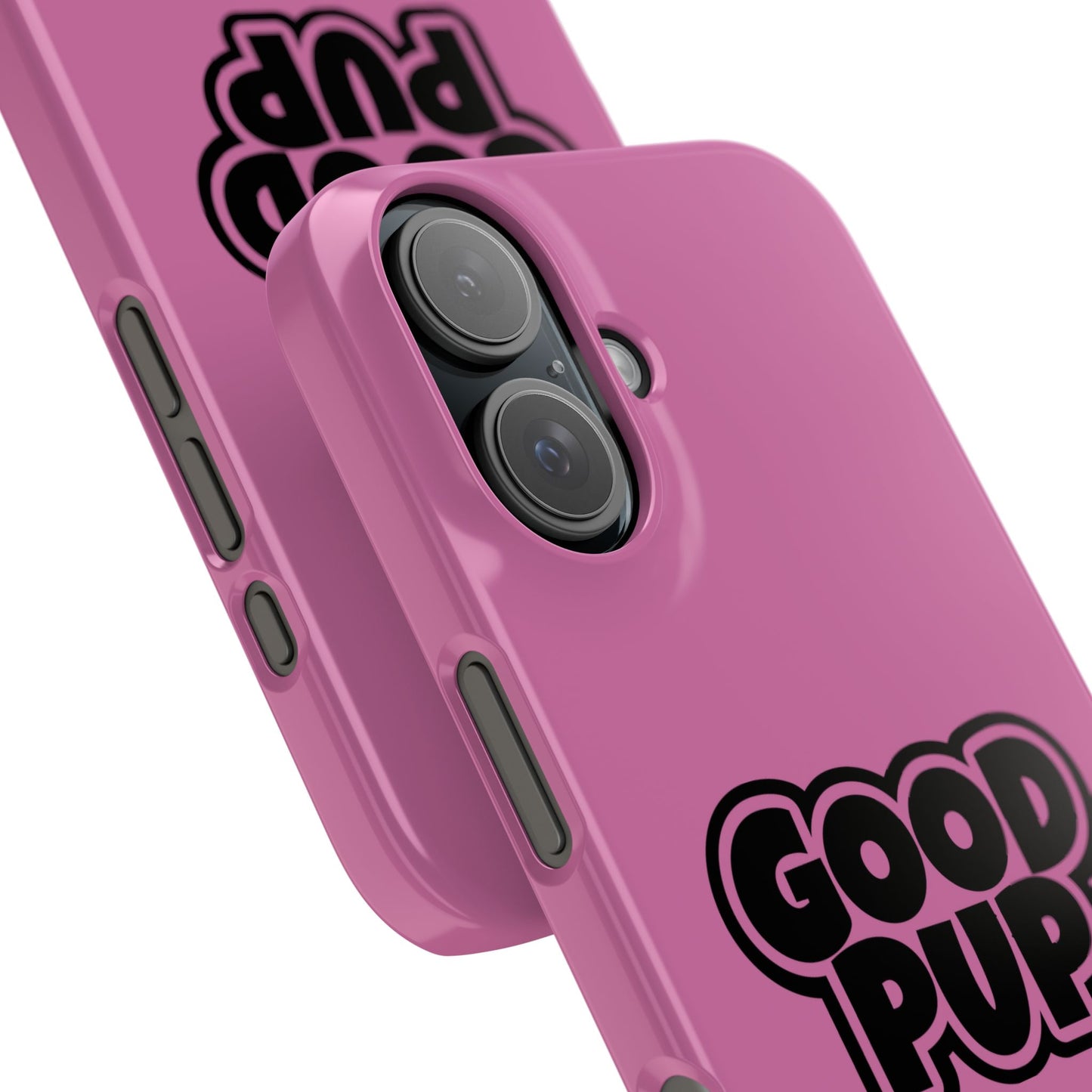 Good Pup Slim iPhone Cases - Pink