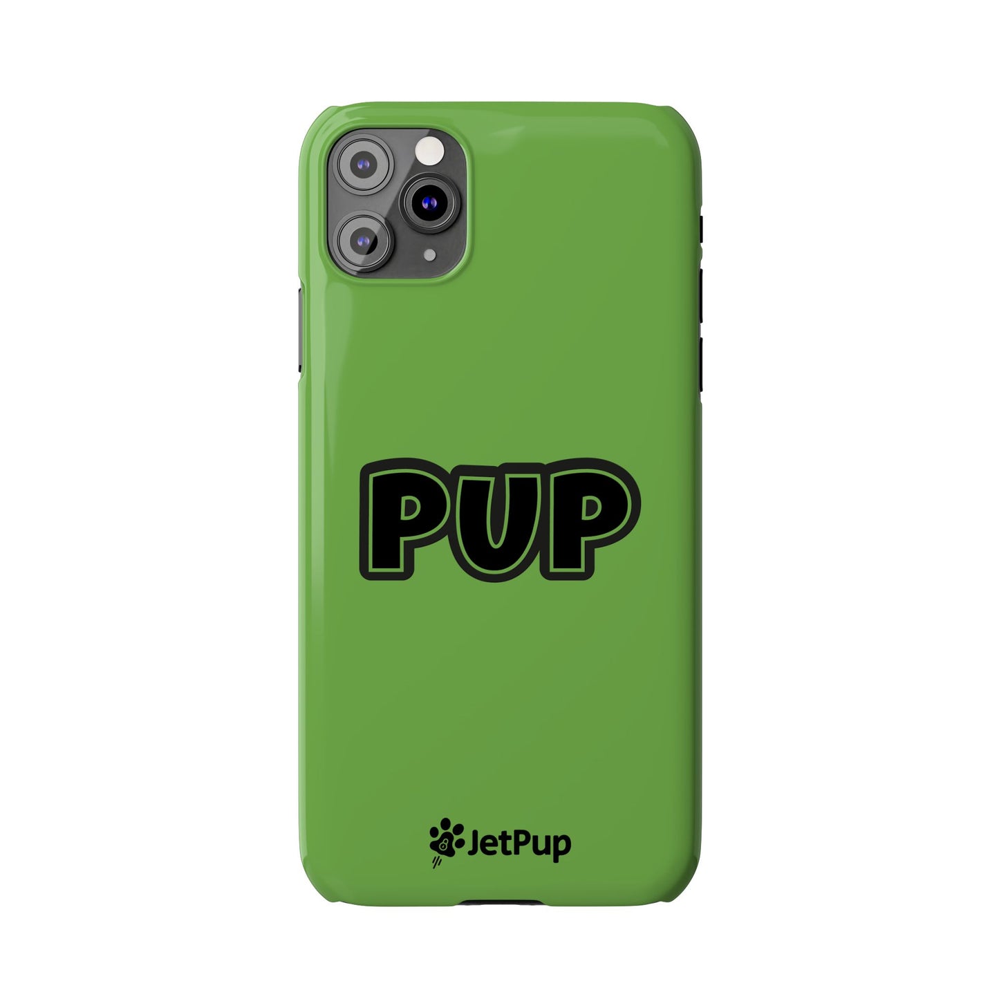 Pup Slim iPhone Cases - Green