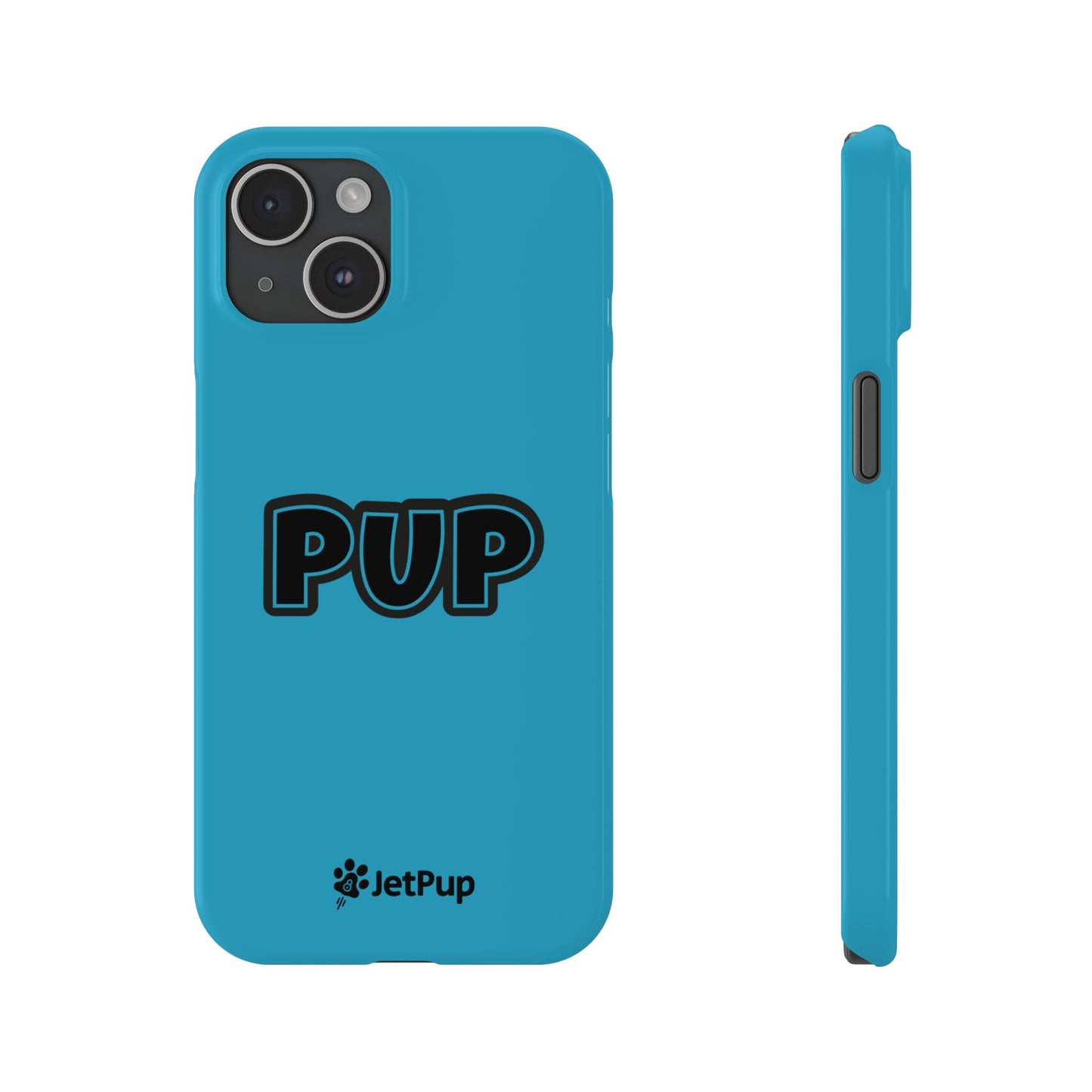 Pup Slim iPhone Cases - Turquoise