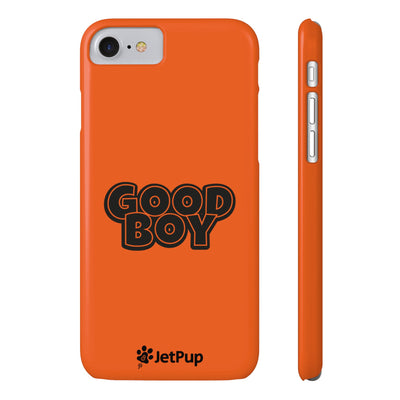 Good Boy Slim iPhone Cases - Orange