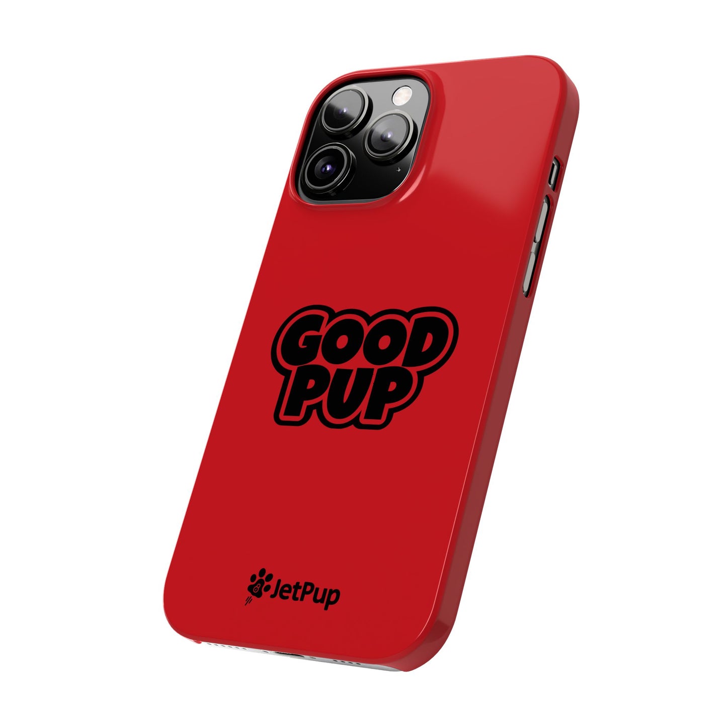 Good Pup Slim iPhone Cases - Red