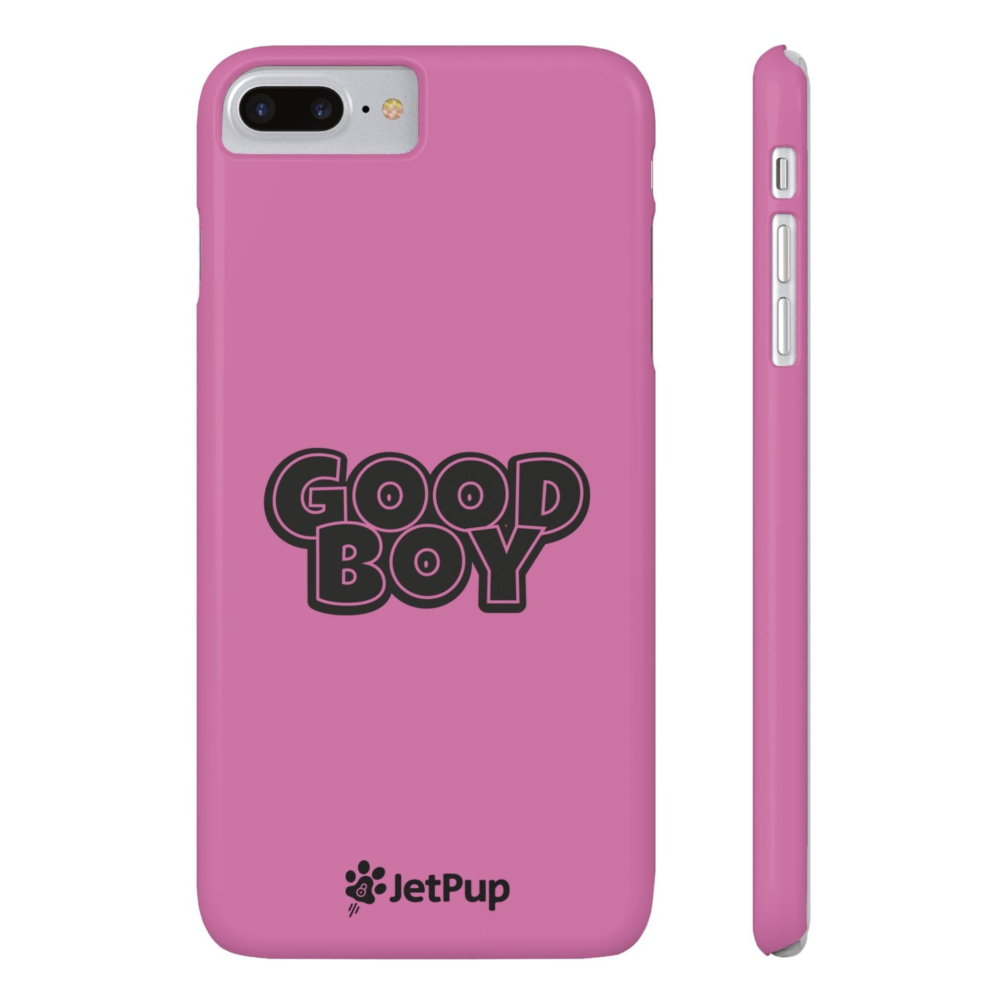 Good Boy Slim iPhone Cases - Pink