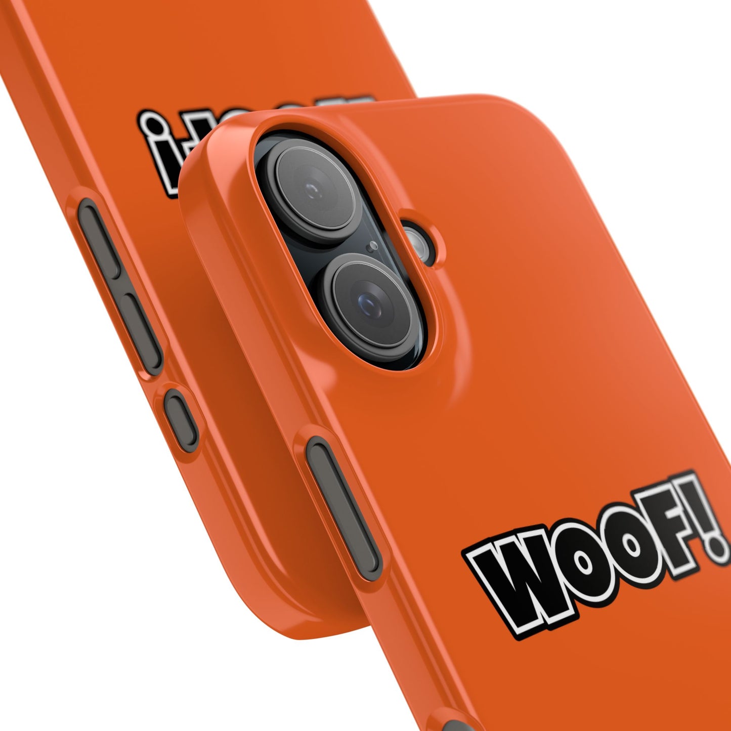 Woof Slim iPhone Cases - Orange