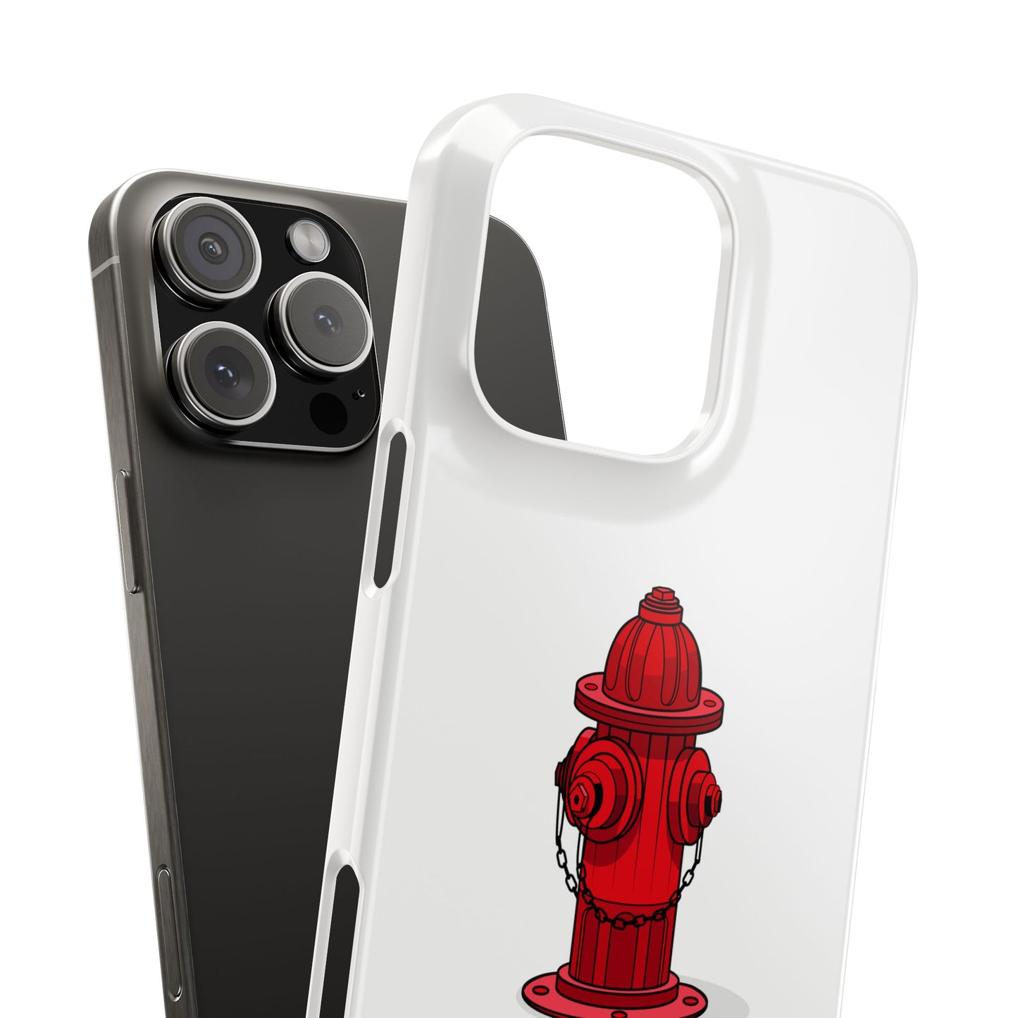 Hydrant Slim iPhone Cases - White