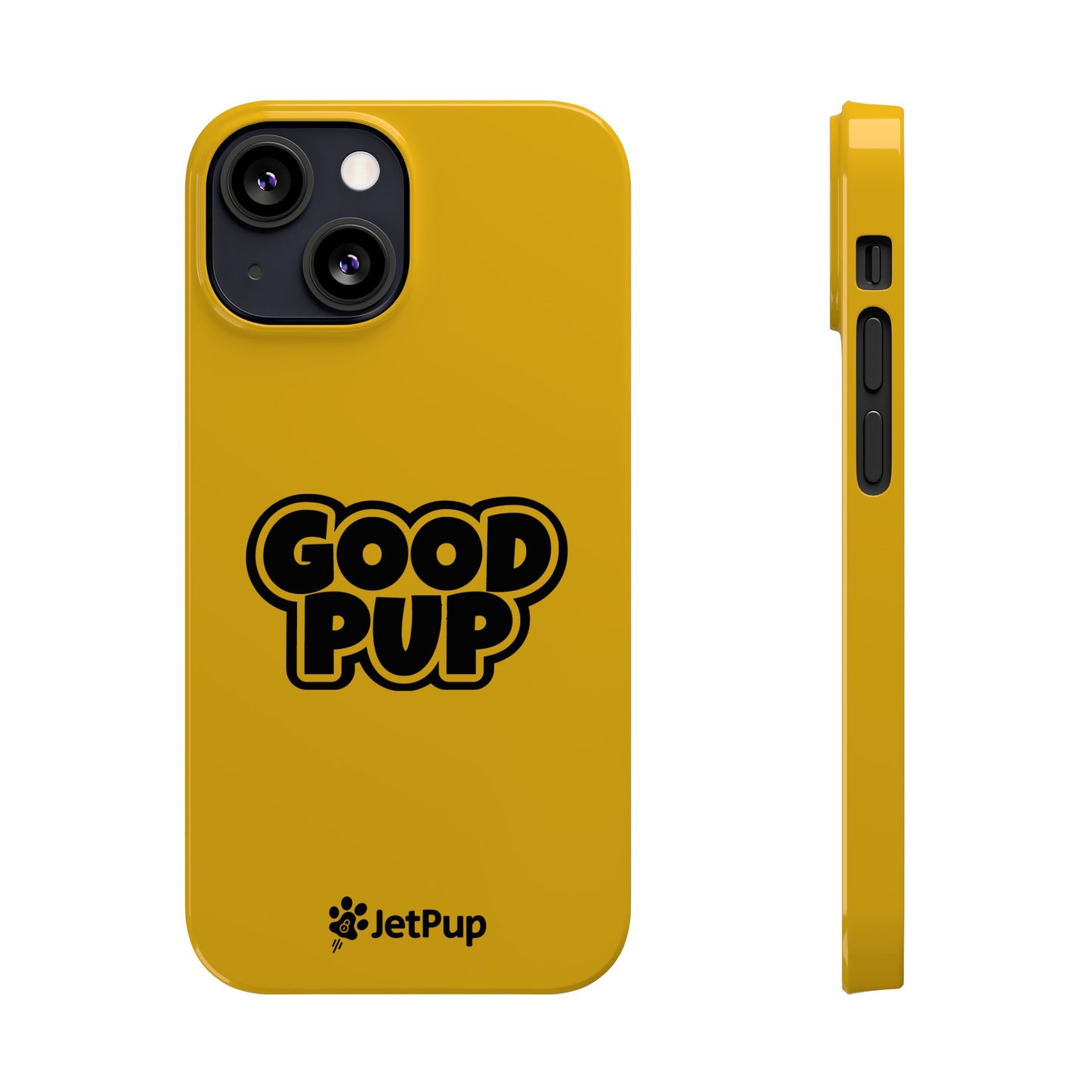 Good Pup Slim iPhone Cases - Yellow