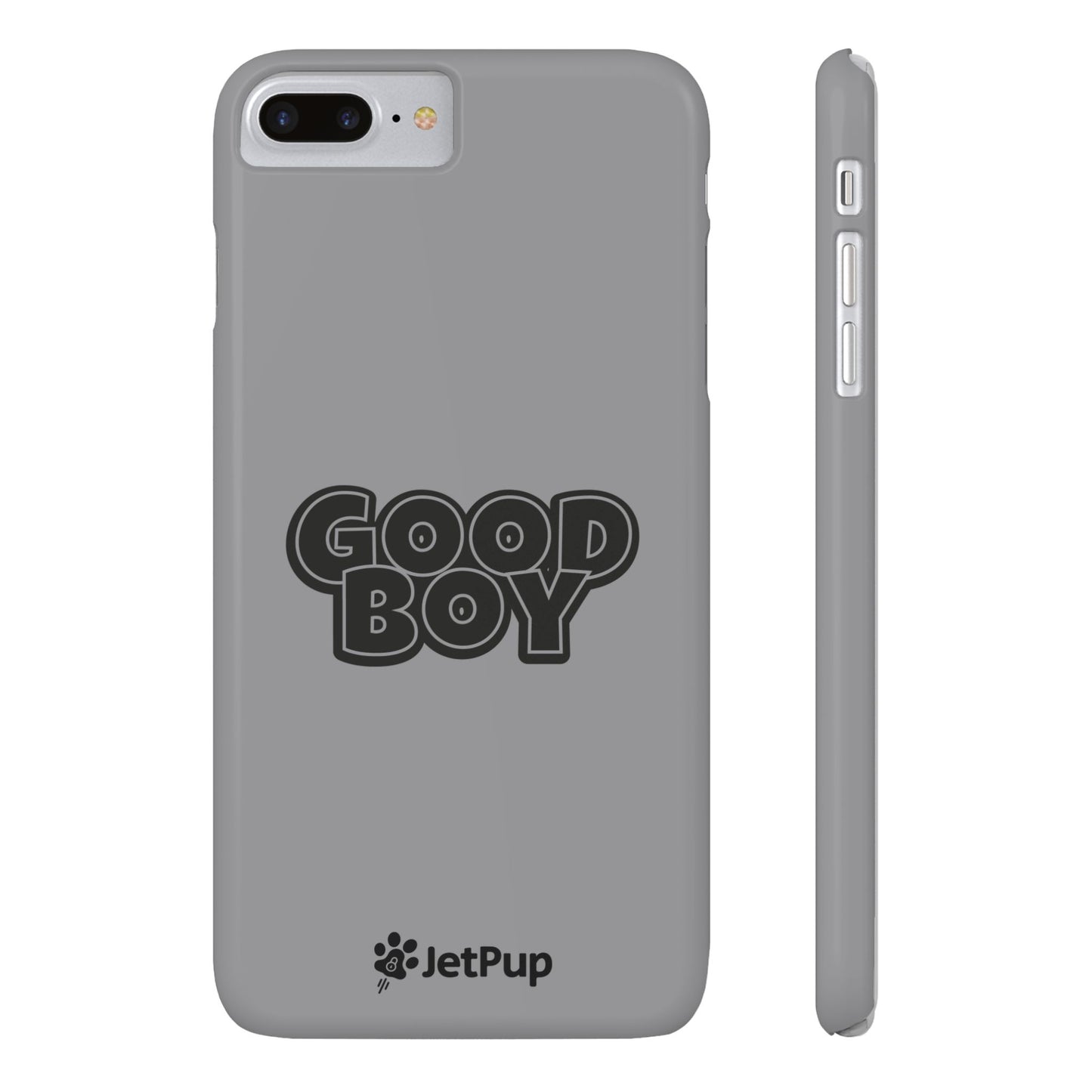 Good Boy Slim iPhone Cases - Grey